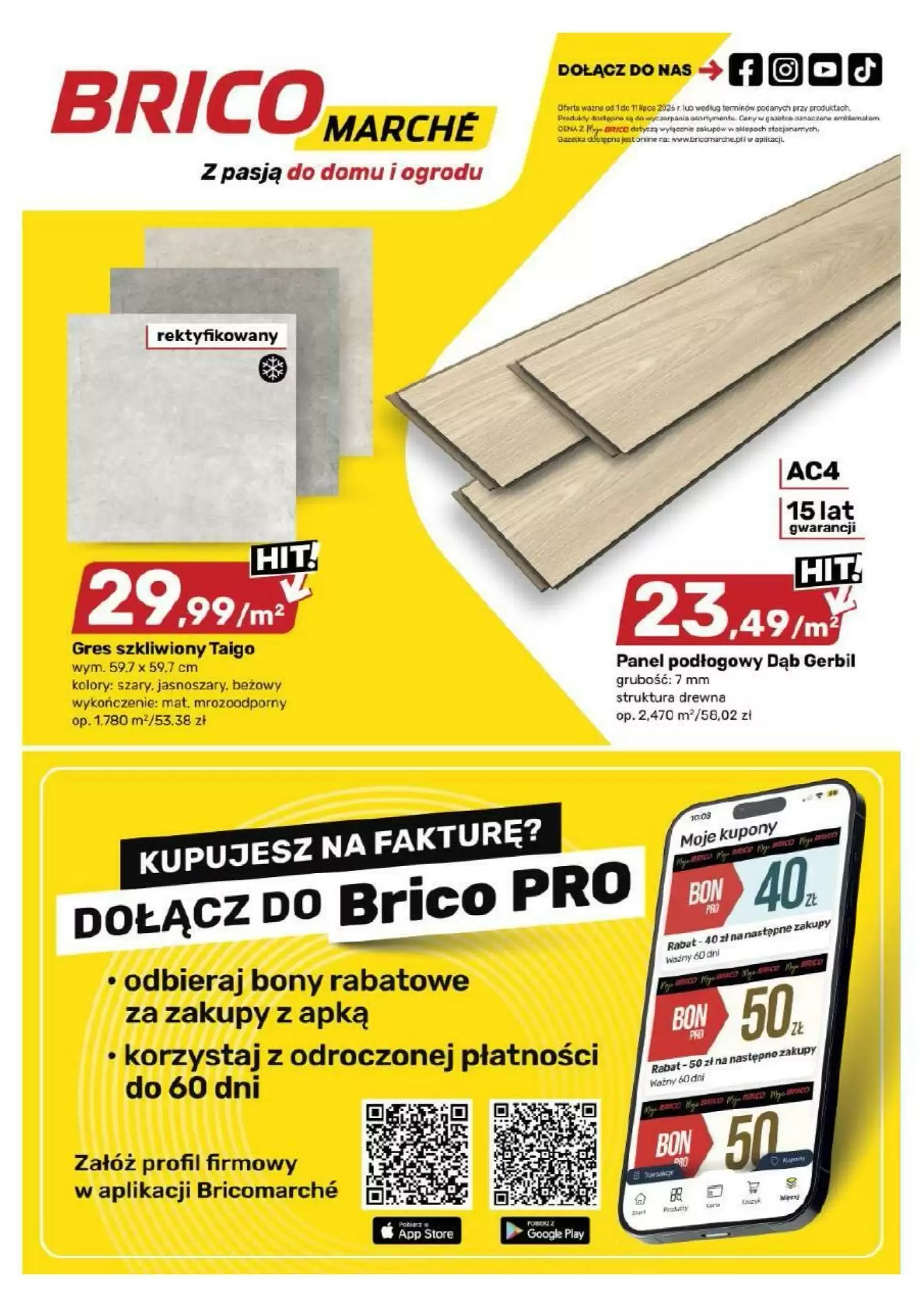Gazetka Bricomarche od 01.07.2026 do 11.07.2026