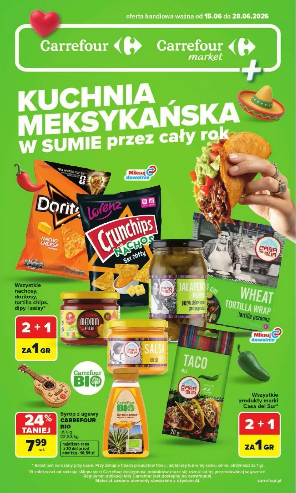 Gazetka Carrefour od 15.06.2026 do 28.06.2026
