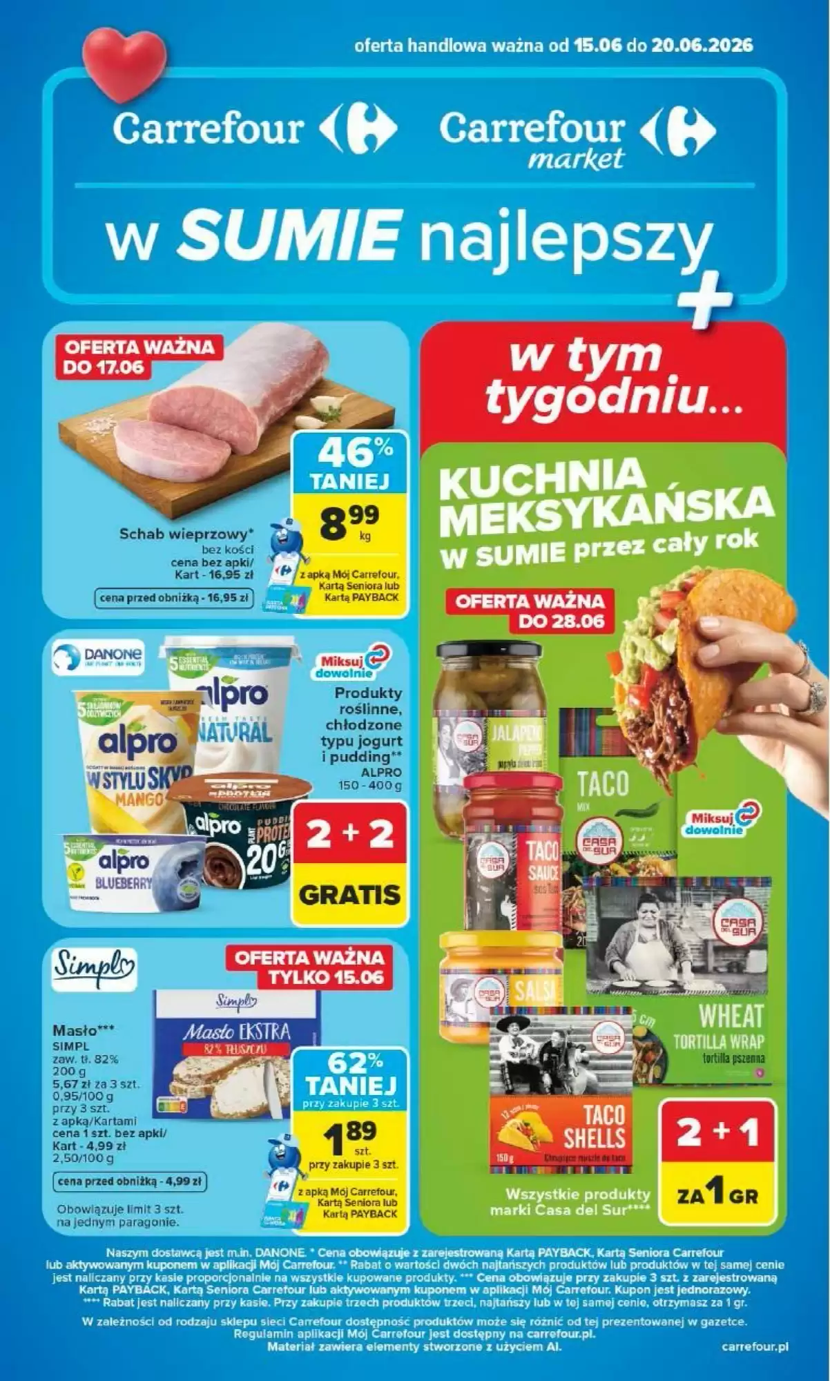 Gazetka Carrefour od 15.06.2026 do 20.06.2026