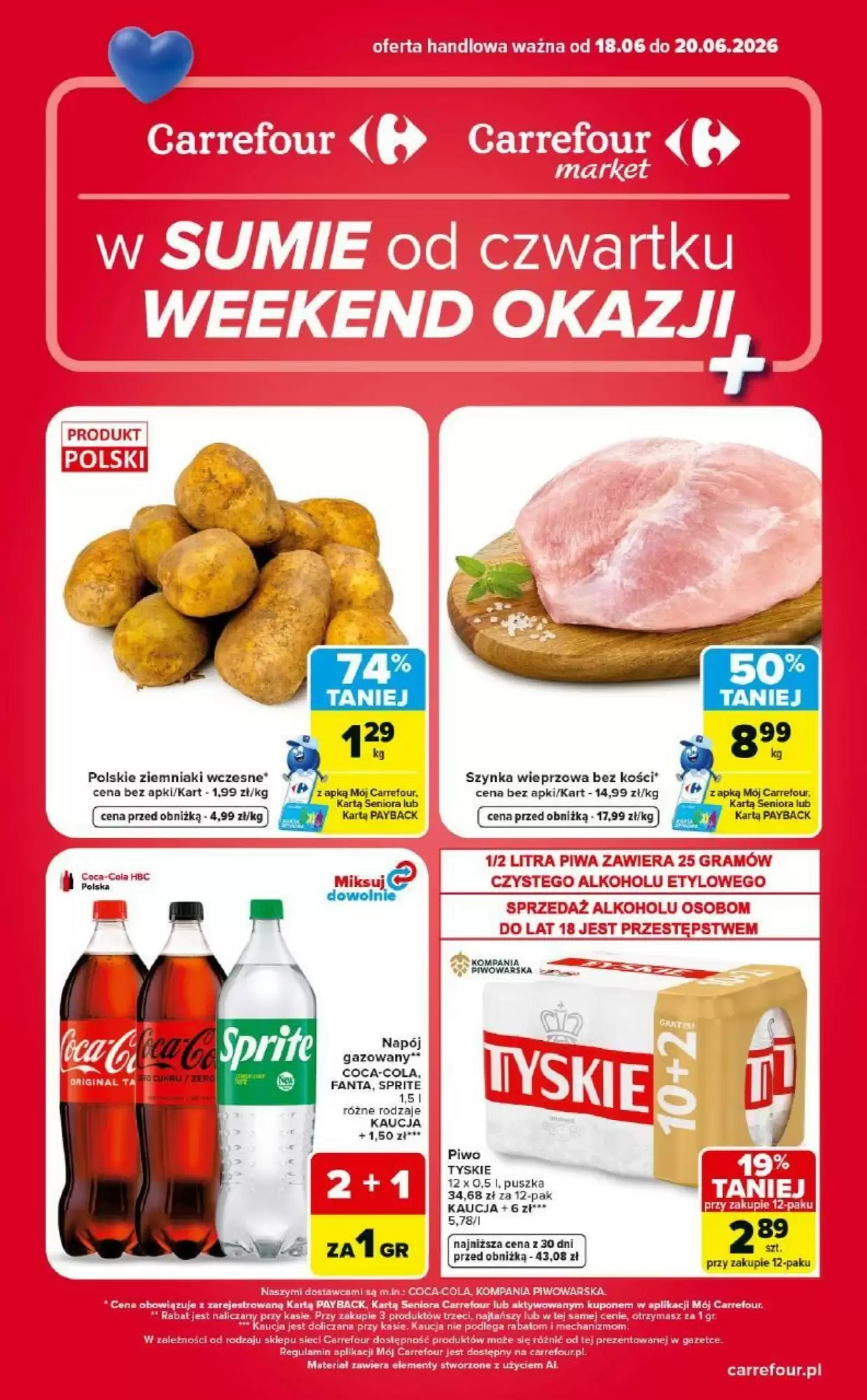 Gazetka Carrefour od 18.06.2026 do 20.06.2026