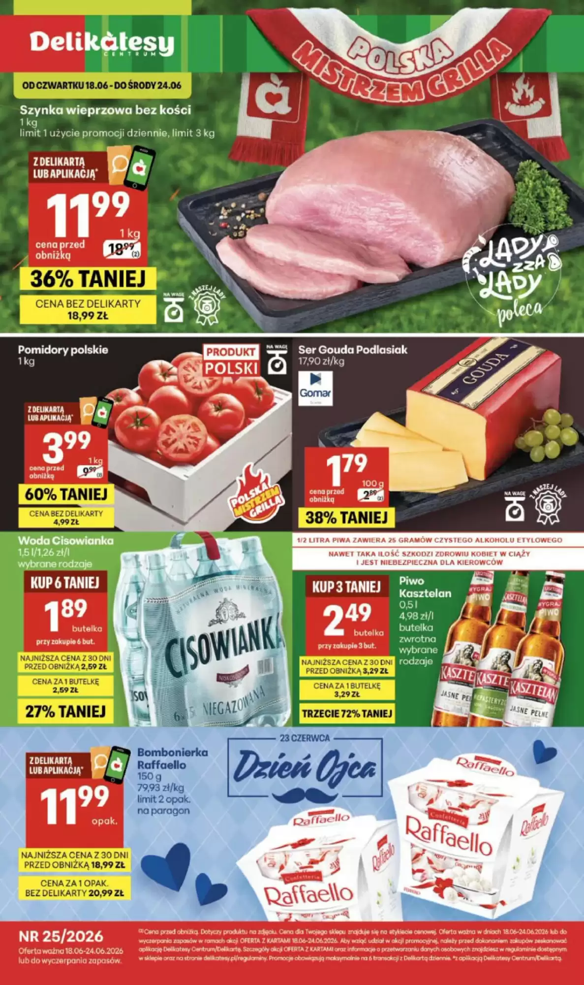 Gazetka Delikatesy Centrum od 18.06.2026 do 24.06.2026