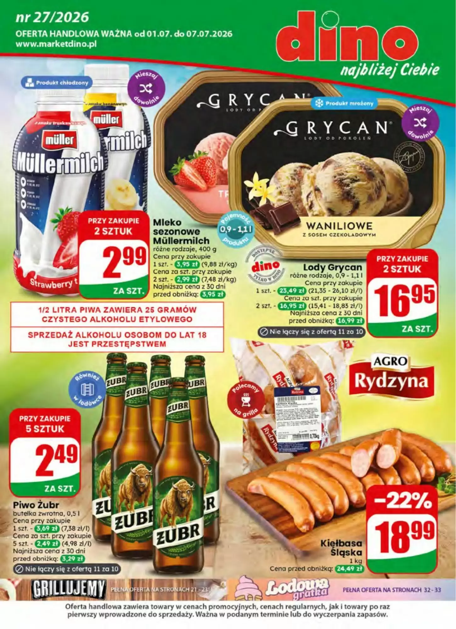 Gazetka Dino od 01.07.2026 do 07.07.2026