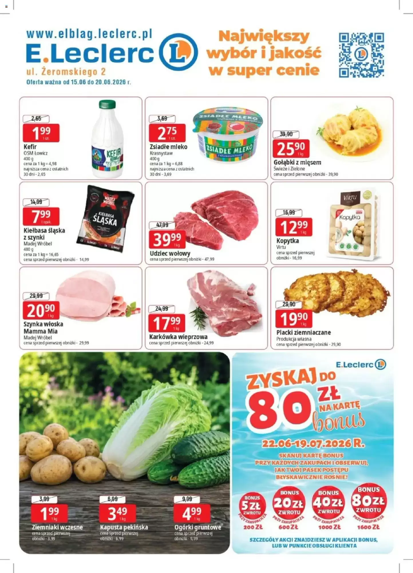 Gazetka E.Leclerc od 15.06.2026 do 20.06.2026