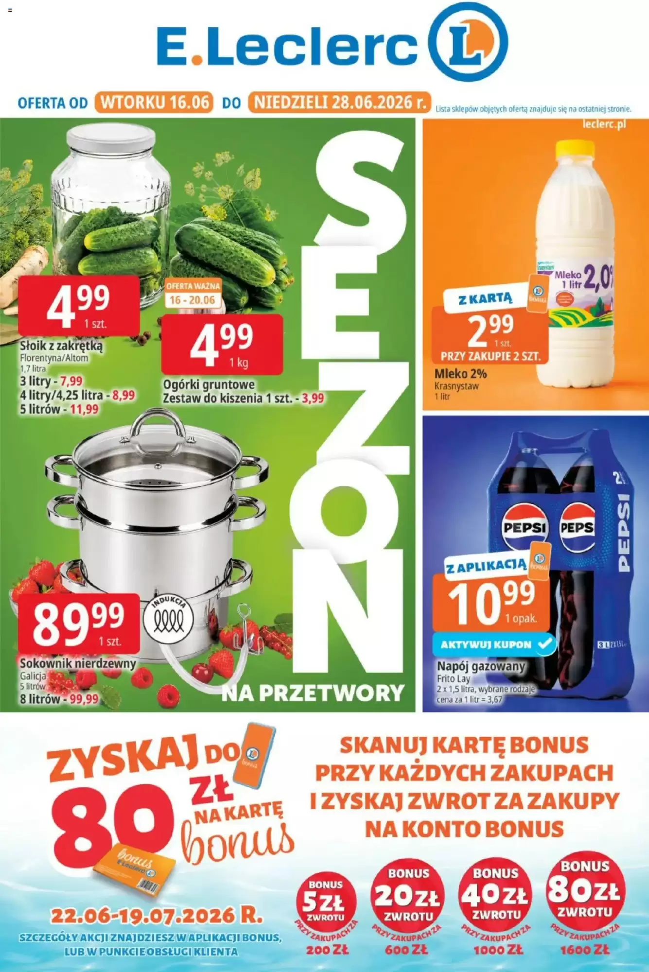 Gazetka E.Leclerc od 16.06.2026 do 28.06.2026