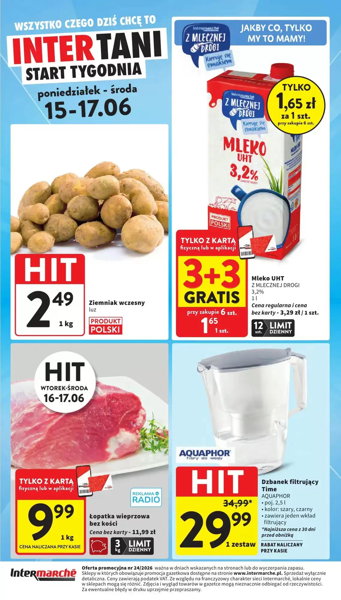 Gazetka Intermarche od 15.06.2026 do 17.06.2026