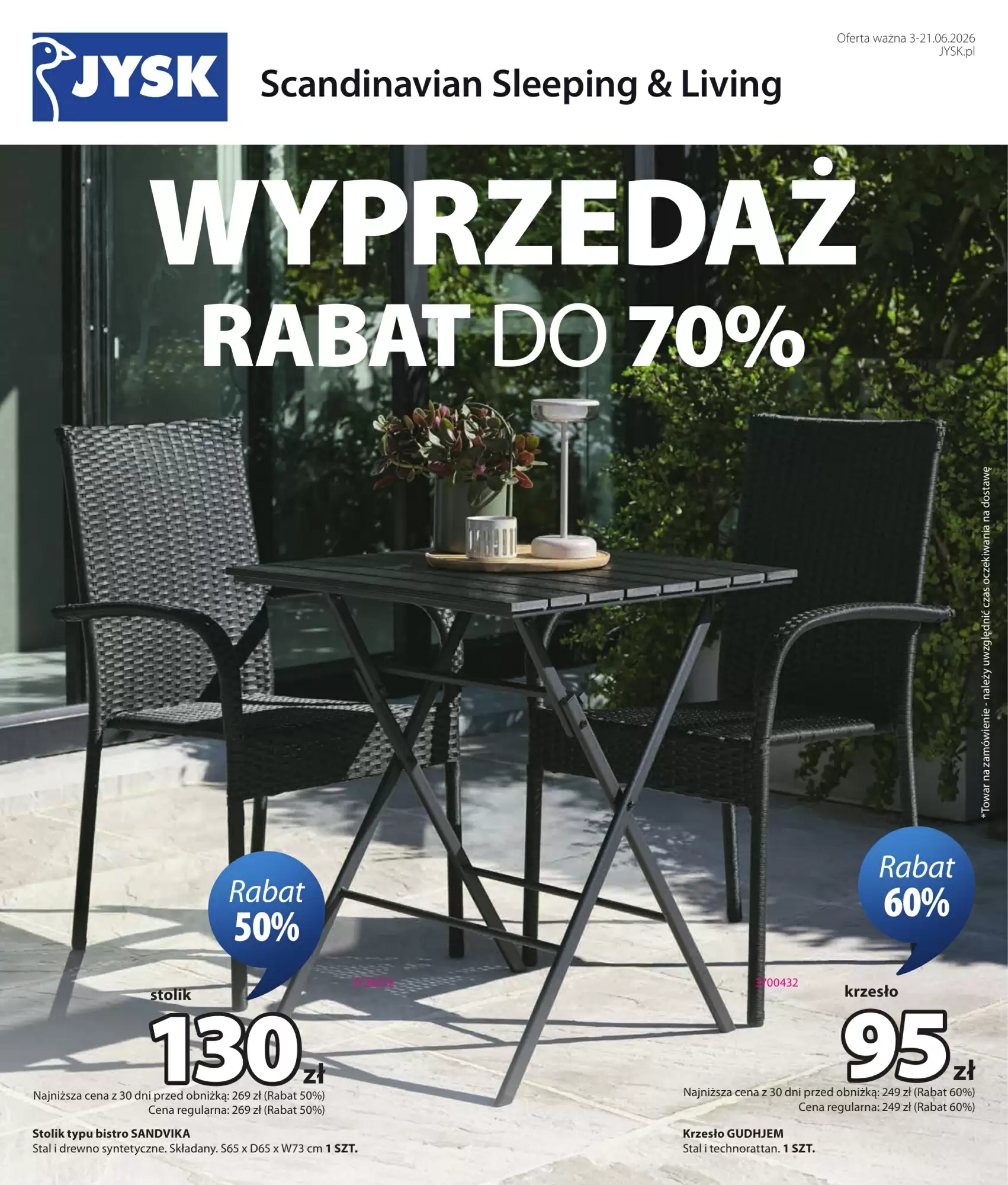 Gazetka Jysk od 03.06.2026 do 21.06.2026