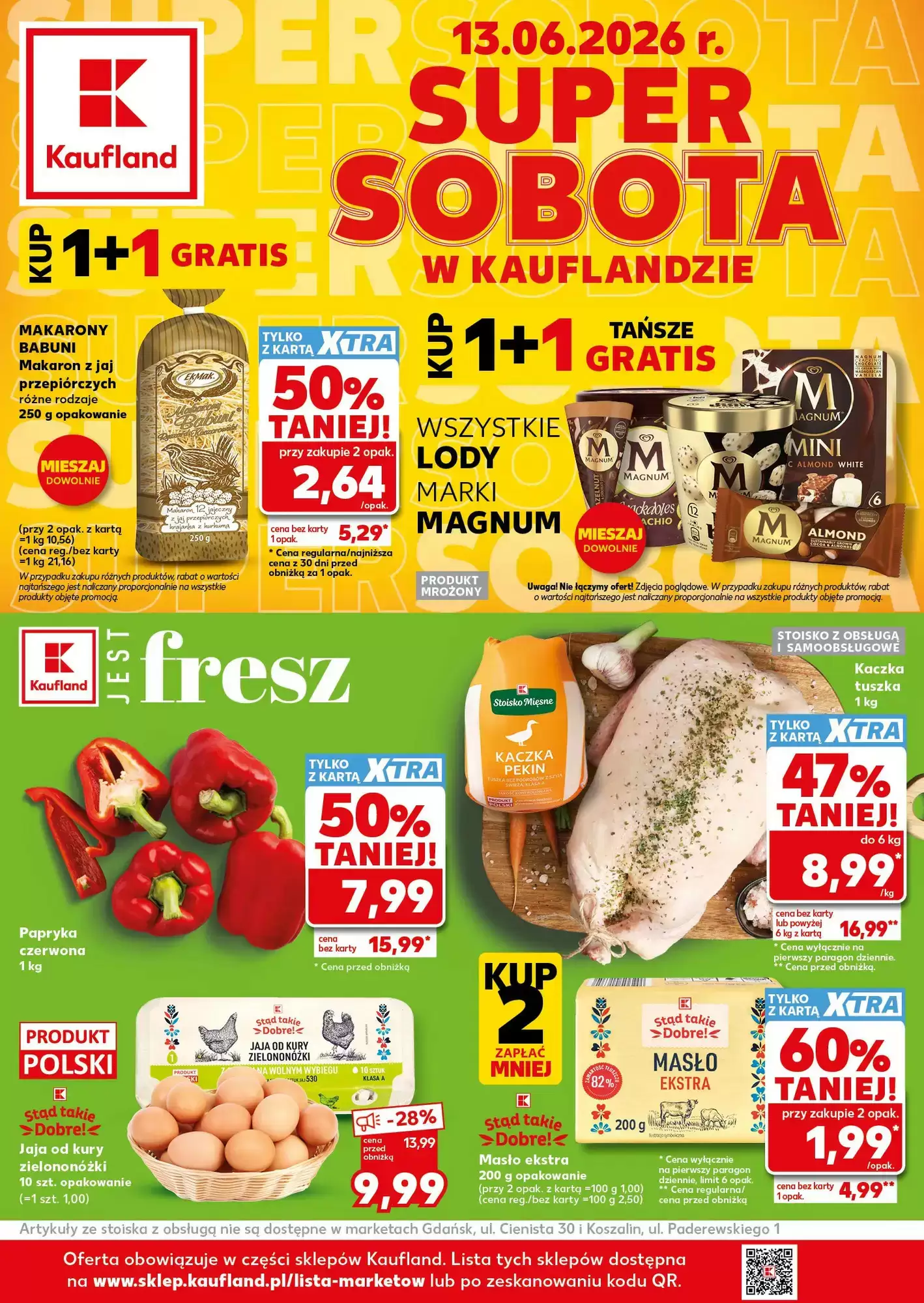 Gazetka Kaufland od 13.06.2026 do 13.06.2026