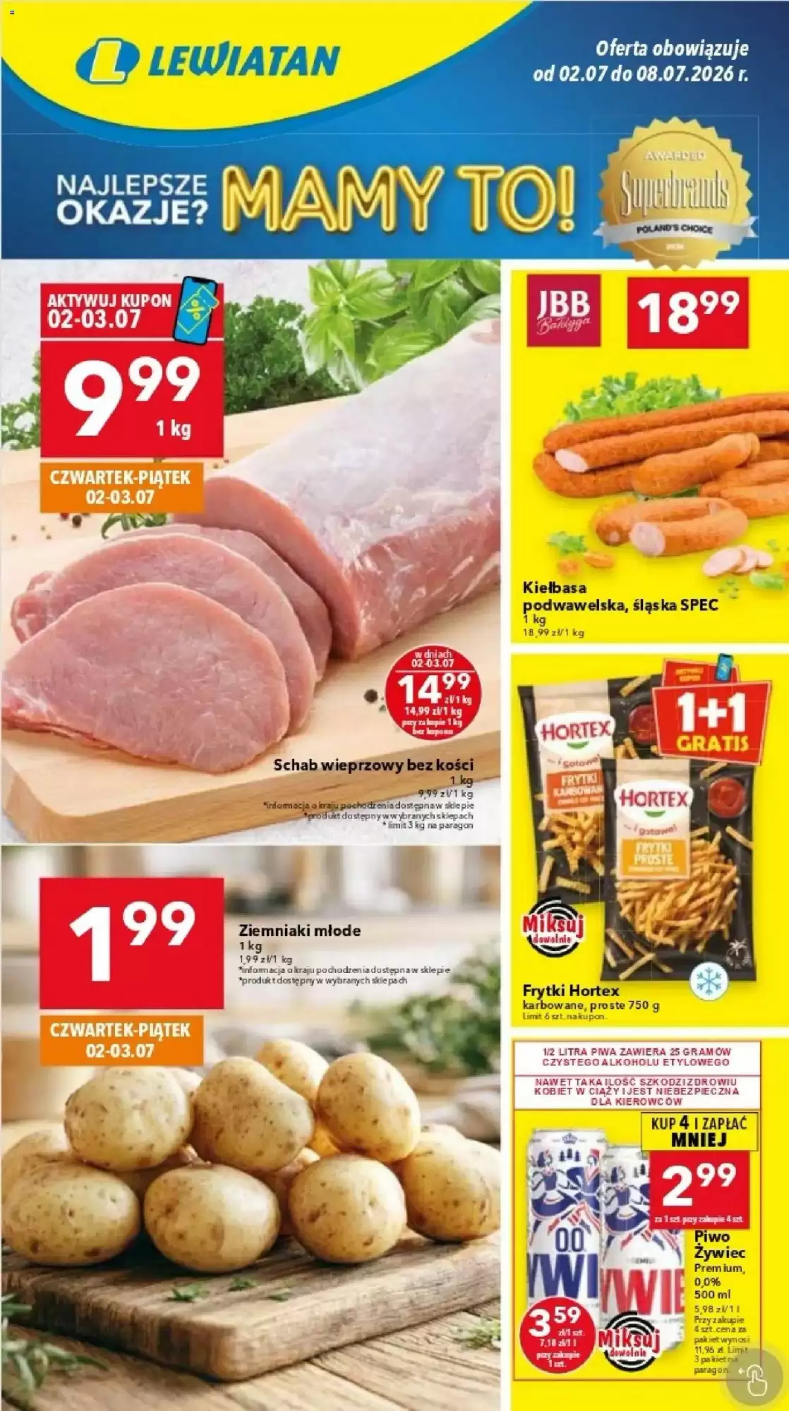 Gazetka Lewiatan od 02.07.2026 do 08.07.2026