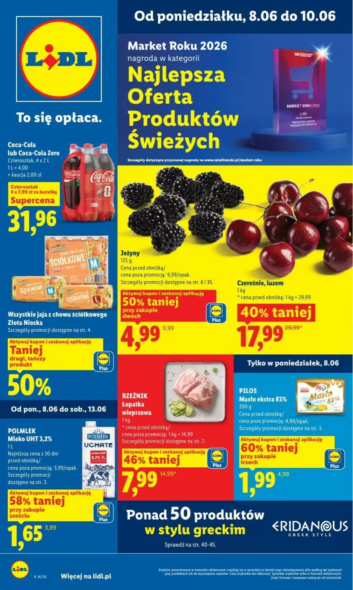 Gazetka Lidl od 08.06.2026 do 10.06.2026