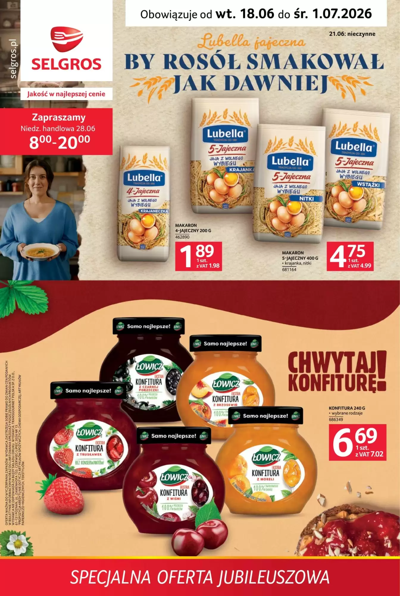 Gazetka Selgros od 18.06.2026 do 01.07.2026
