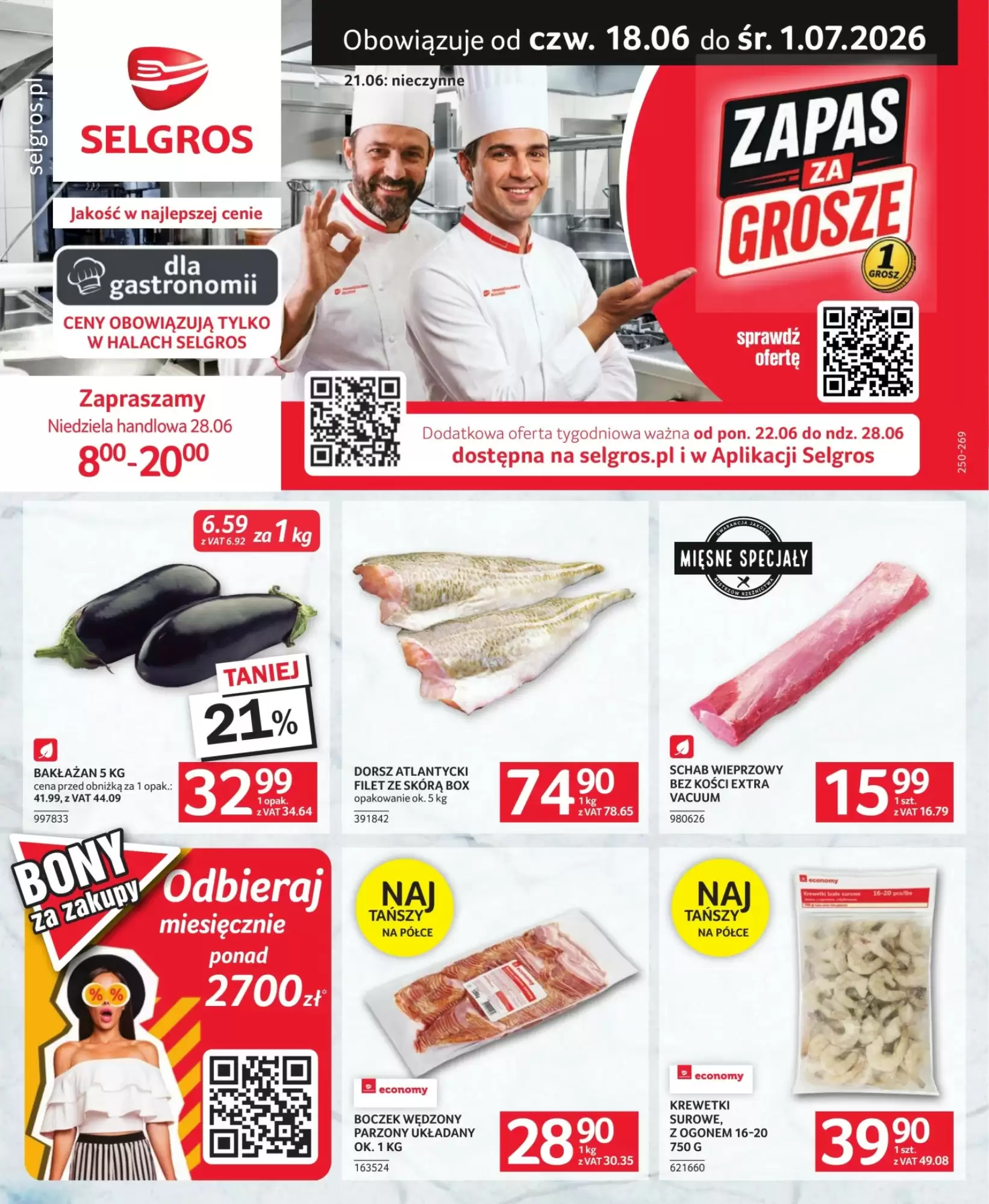Gazetka Selgros od 18.06.2026 do 01.07.2026