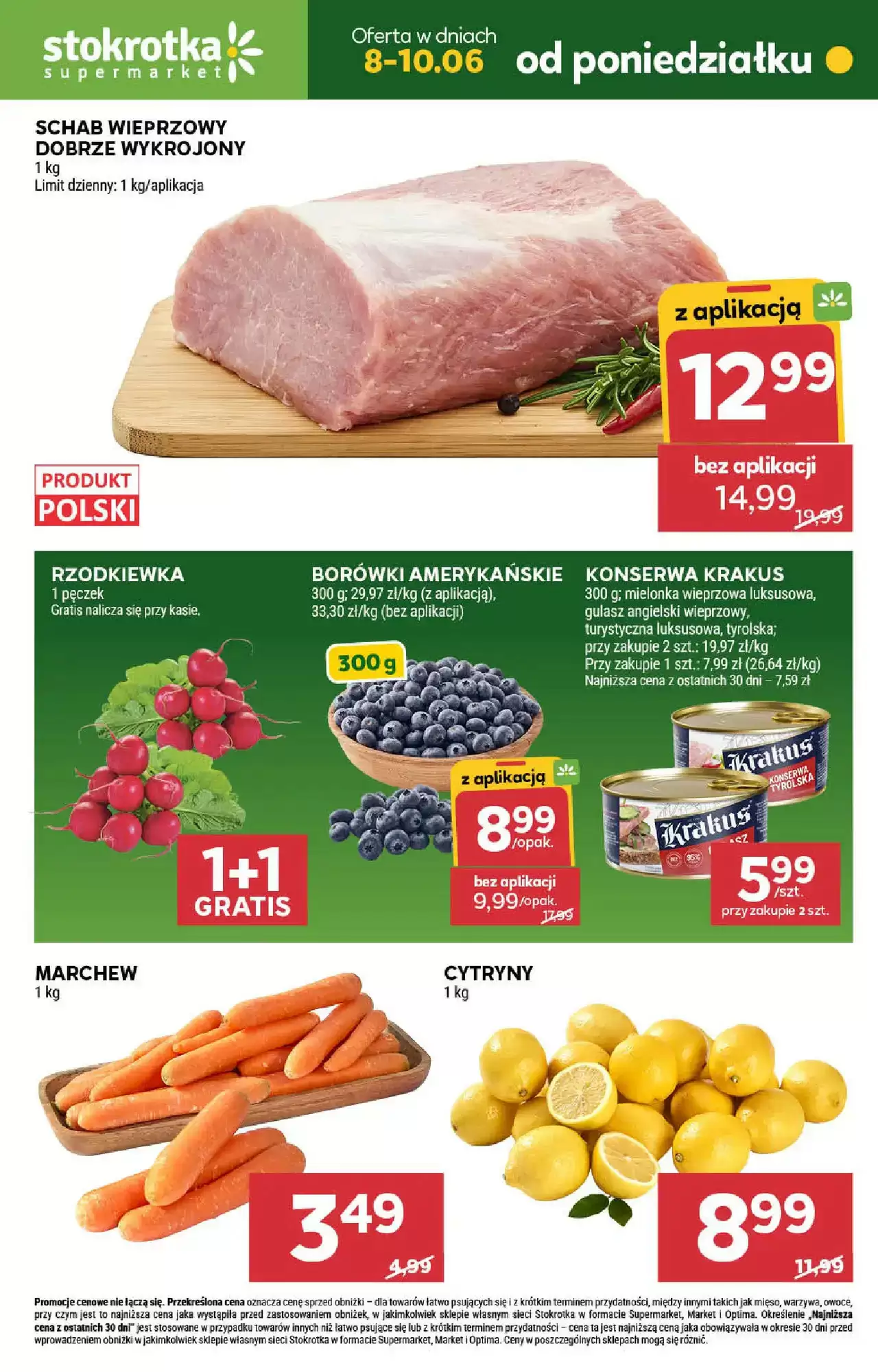 Gazetka Stokrotka od 08.06.2026 do 10.06.2026