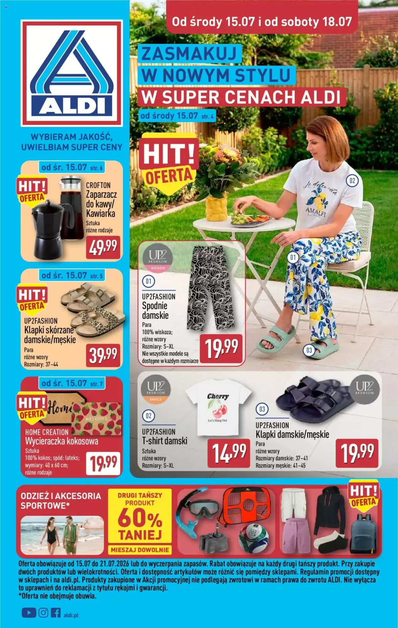 Gazetka Aldi od 15.07.2026 do 25.07.2026