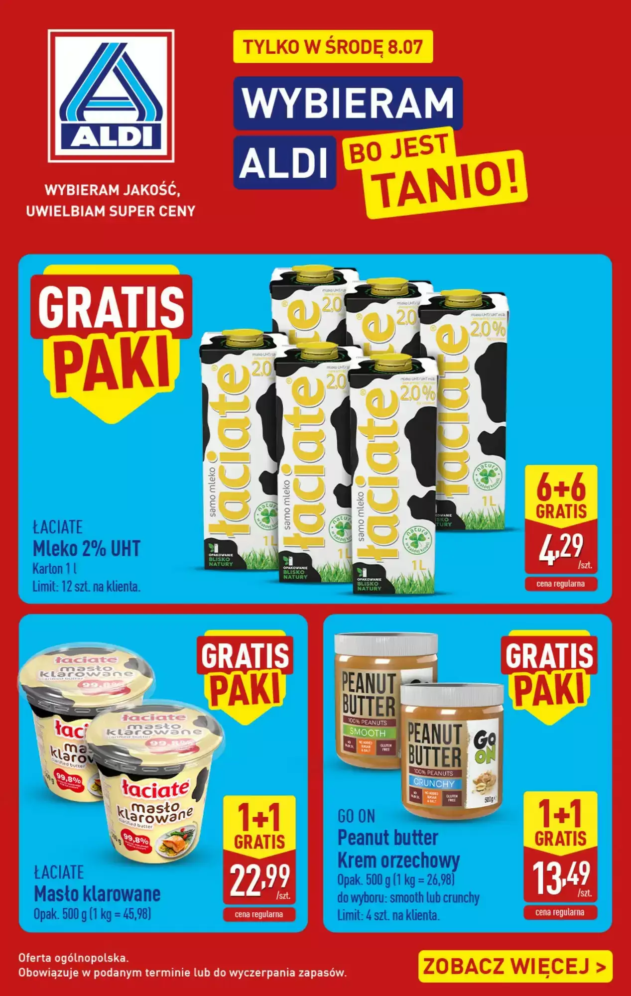 Gazetka Aldi od 08.07.2026 do 08.07.2026