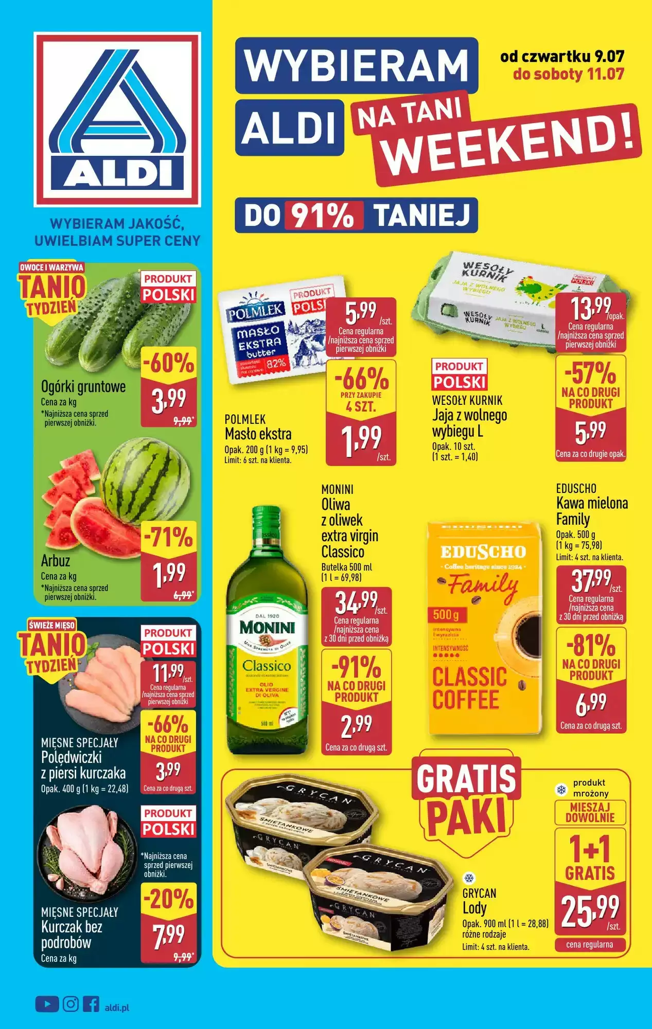 Gazetka Aldi od 09.07.2026 do 11.07.2026