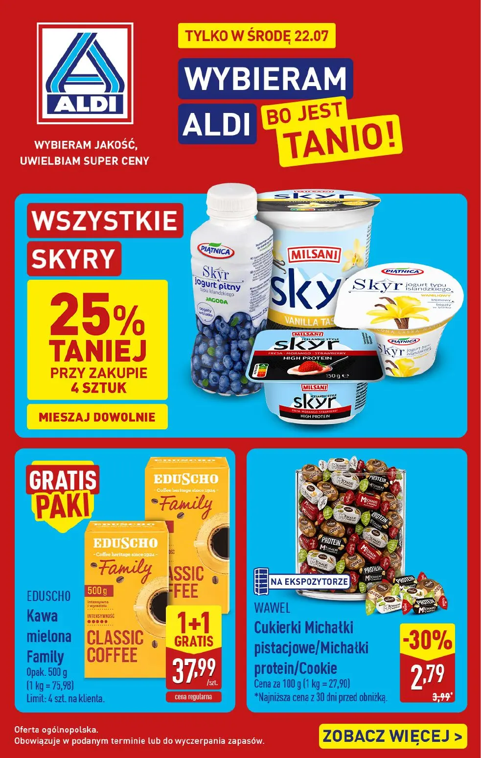 Gazetka ALDI od 22.07.2026 do 22.07.2026