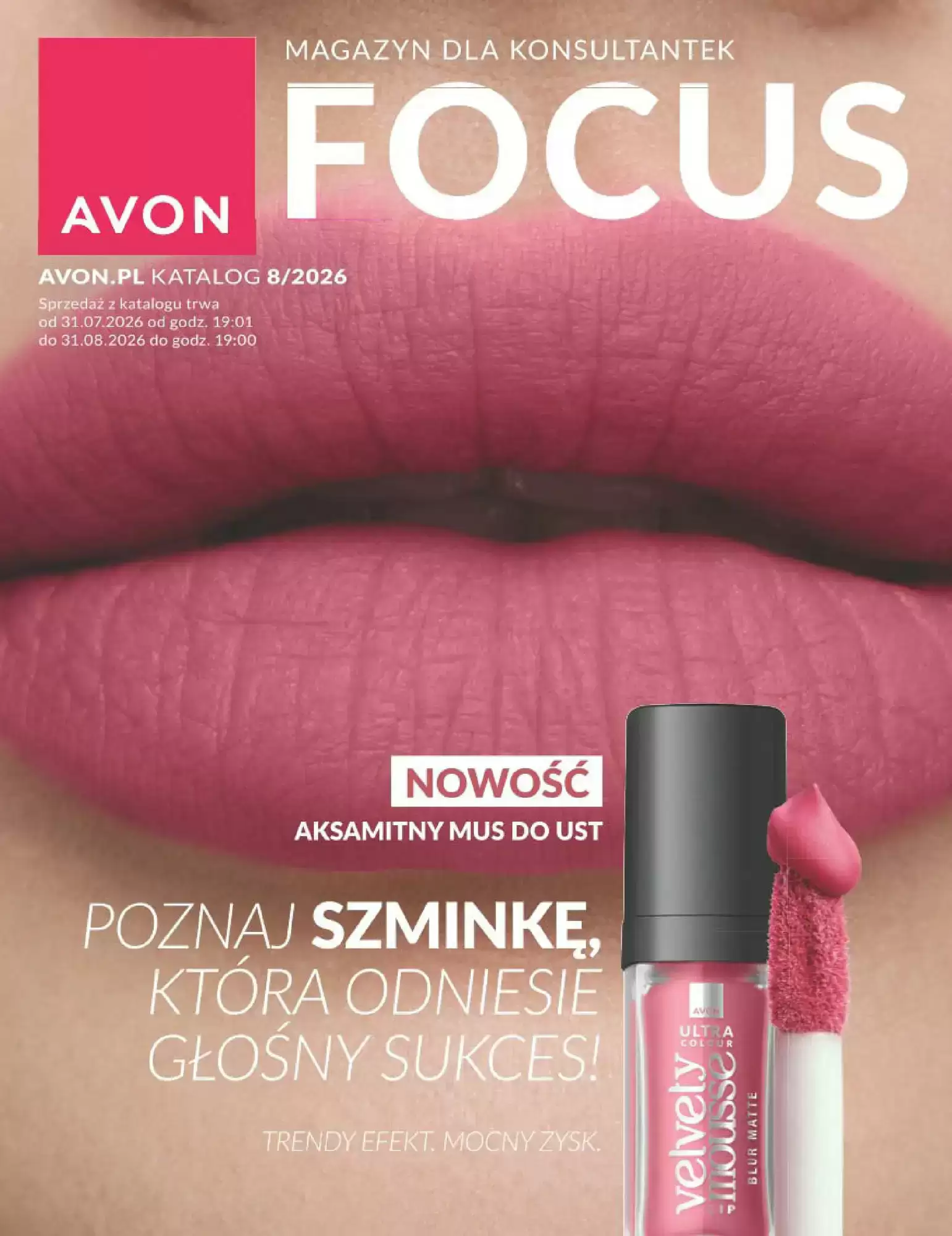 Gazetka Avon od 31.07.2026 do 31.08.2026