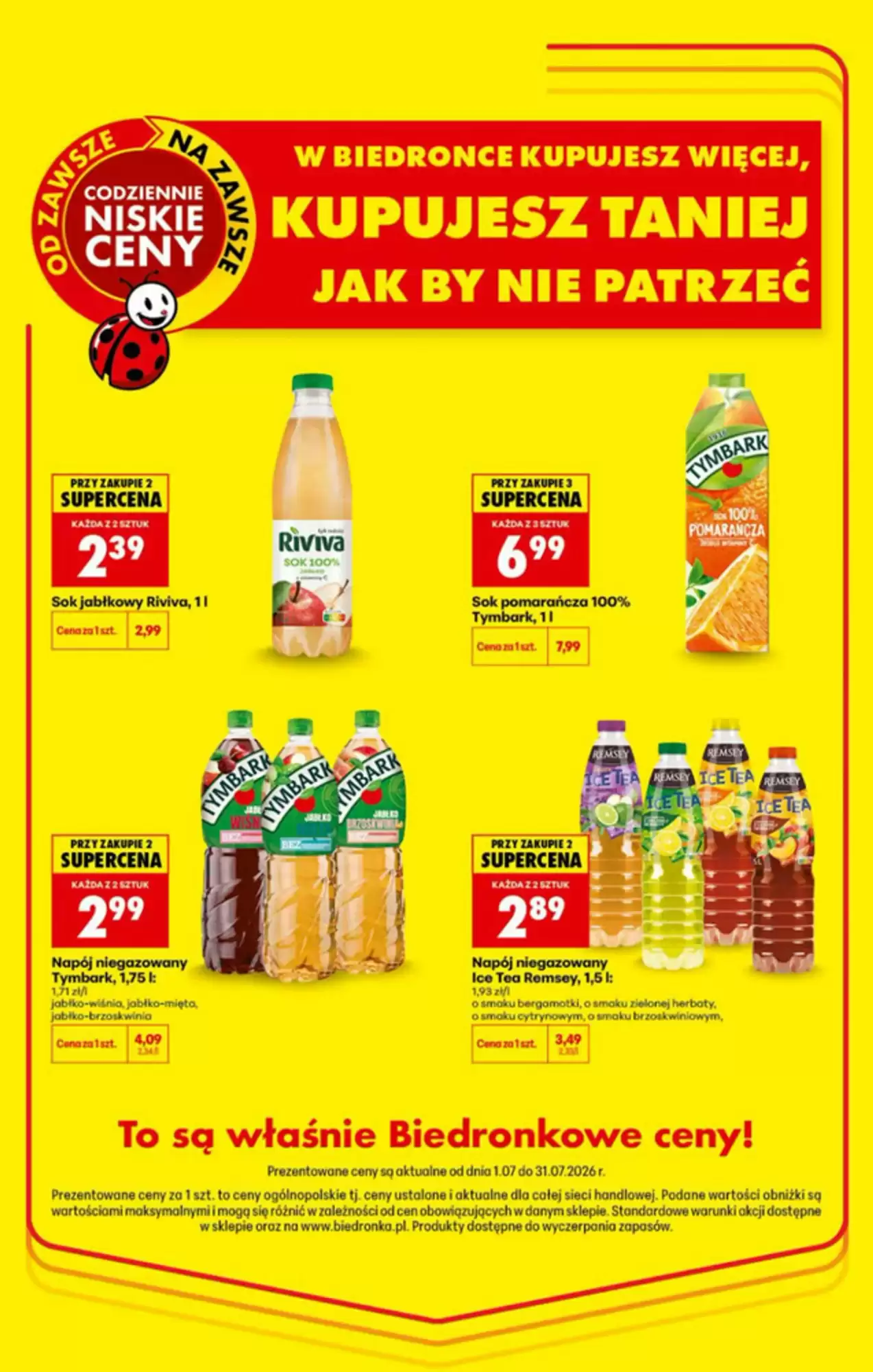 Gazetka Biedronka od 01.07.2026 do 31.07.2026