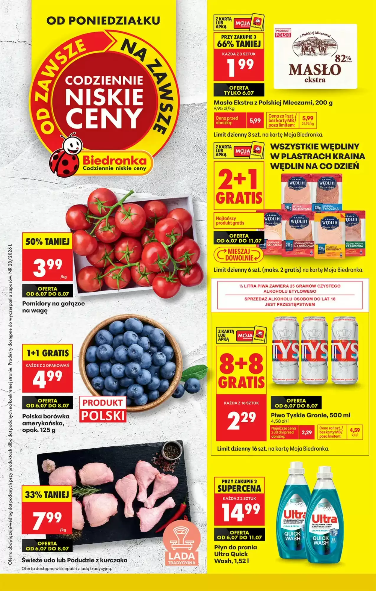 Gazetka Biedronka od 06.07.2026 do 11.07.2026