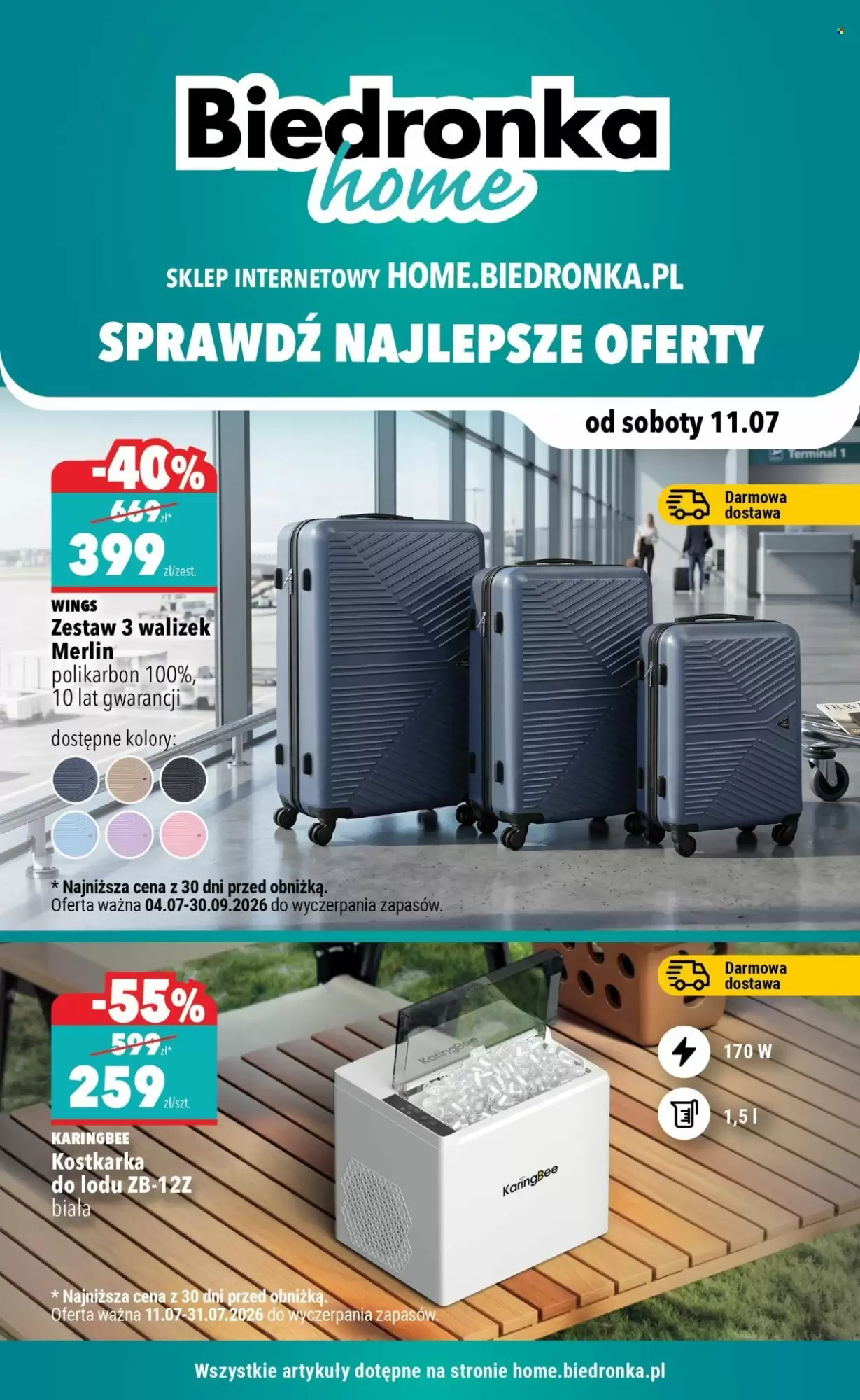Gazetka Biedronka od 11.07.2026 do 15.08.2026