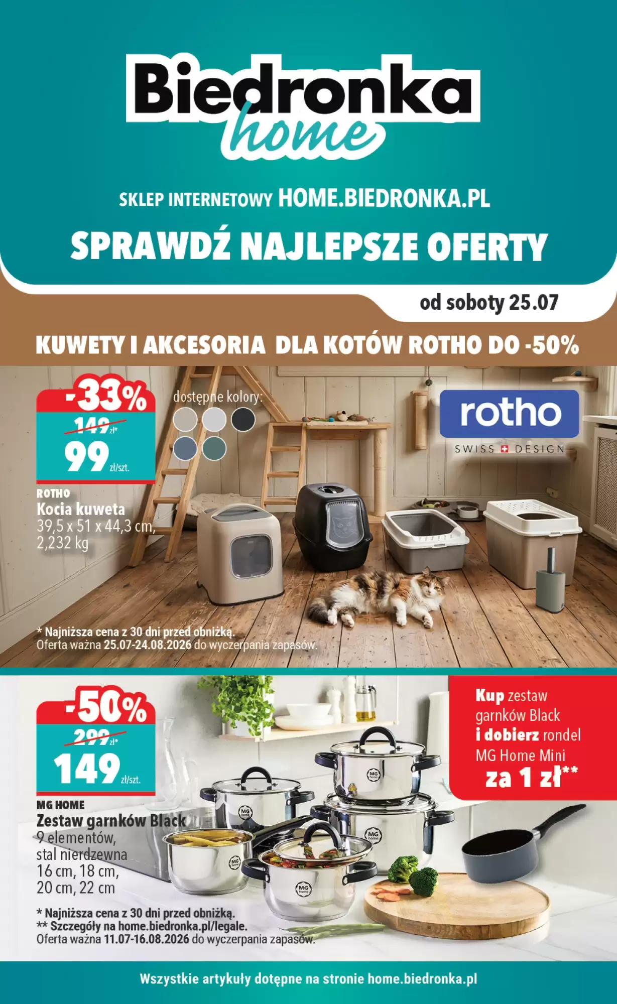 Gazetka Biedronka od 25.07.2026 do 16.08.2026