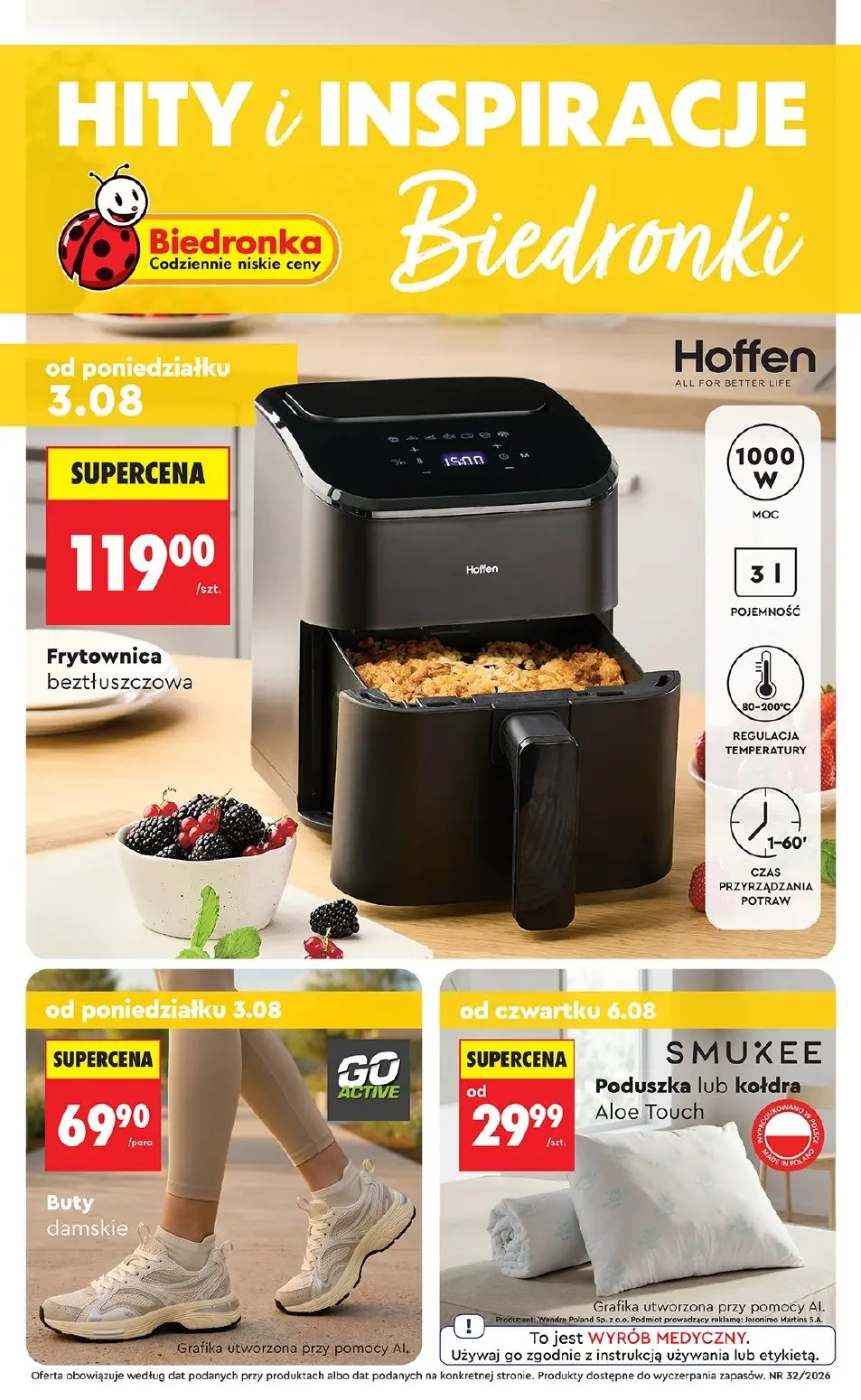 Gazetka Biedronka od 03.08.2026 do 15.08.2026