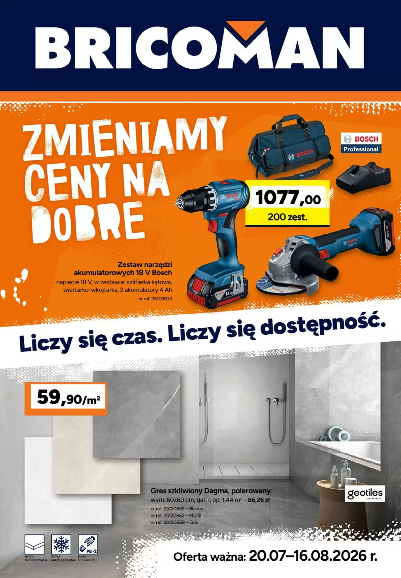 Gazetka Bricoman od 20.07.2026 do 16.08.2026