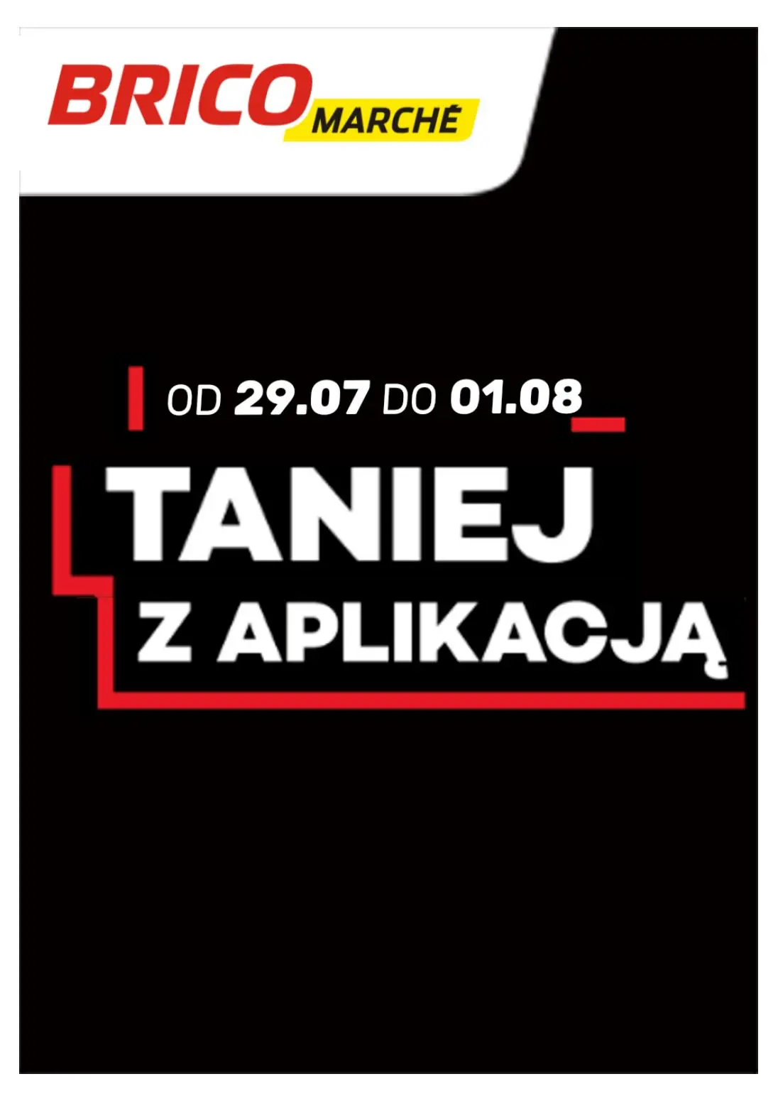 Gazetka Bricomarche od 29.07.2026 do 08.08.2026