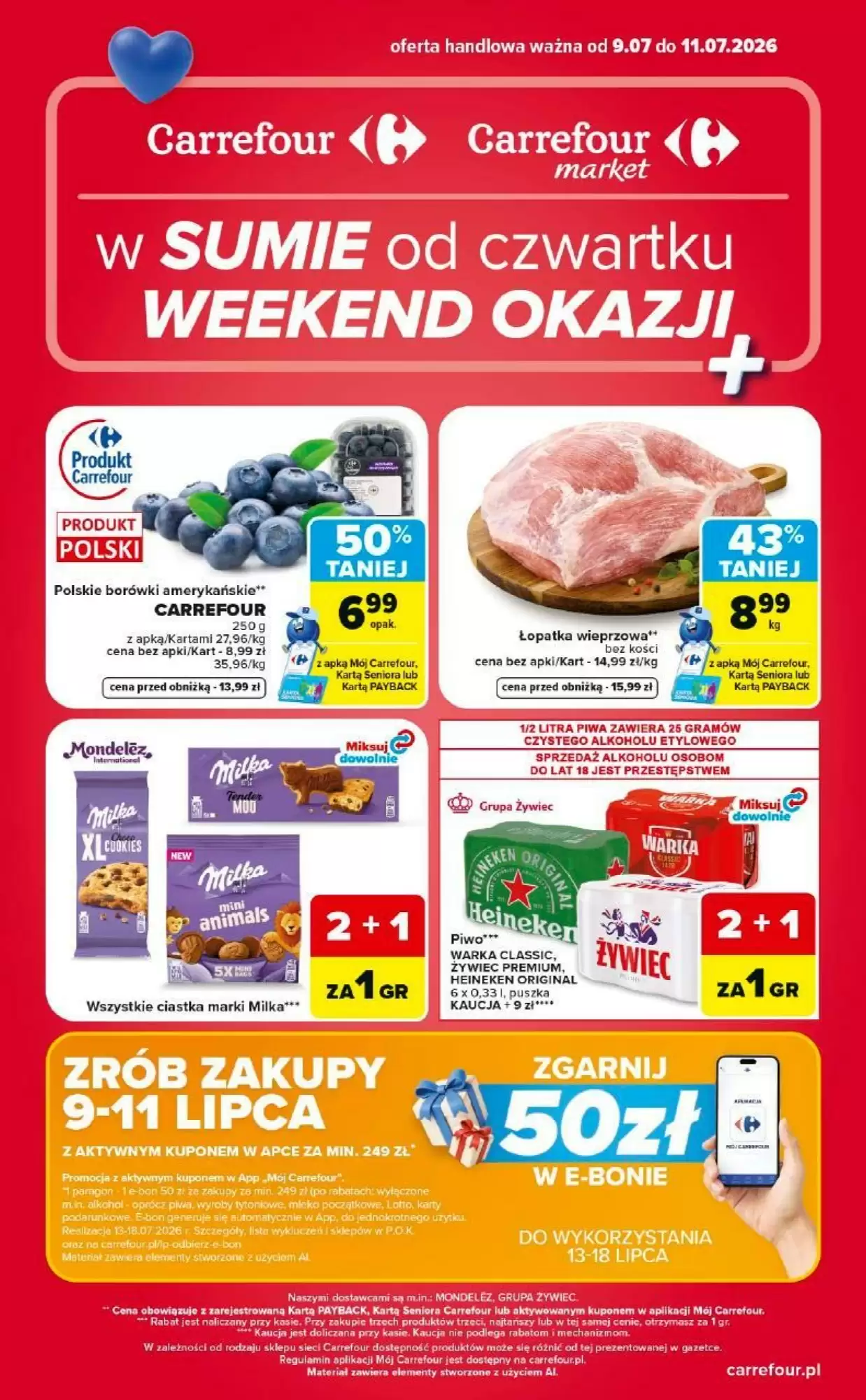 Gazetka Carrefour od 09.07.2026 do 11.07.2026