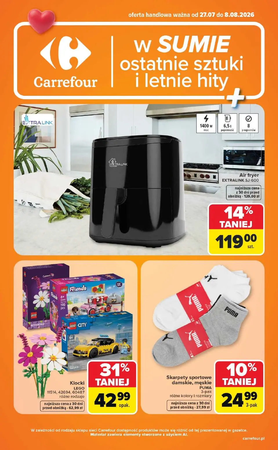 Gazetka Carrefour od 27.07.2026 do 08.08.2026