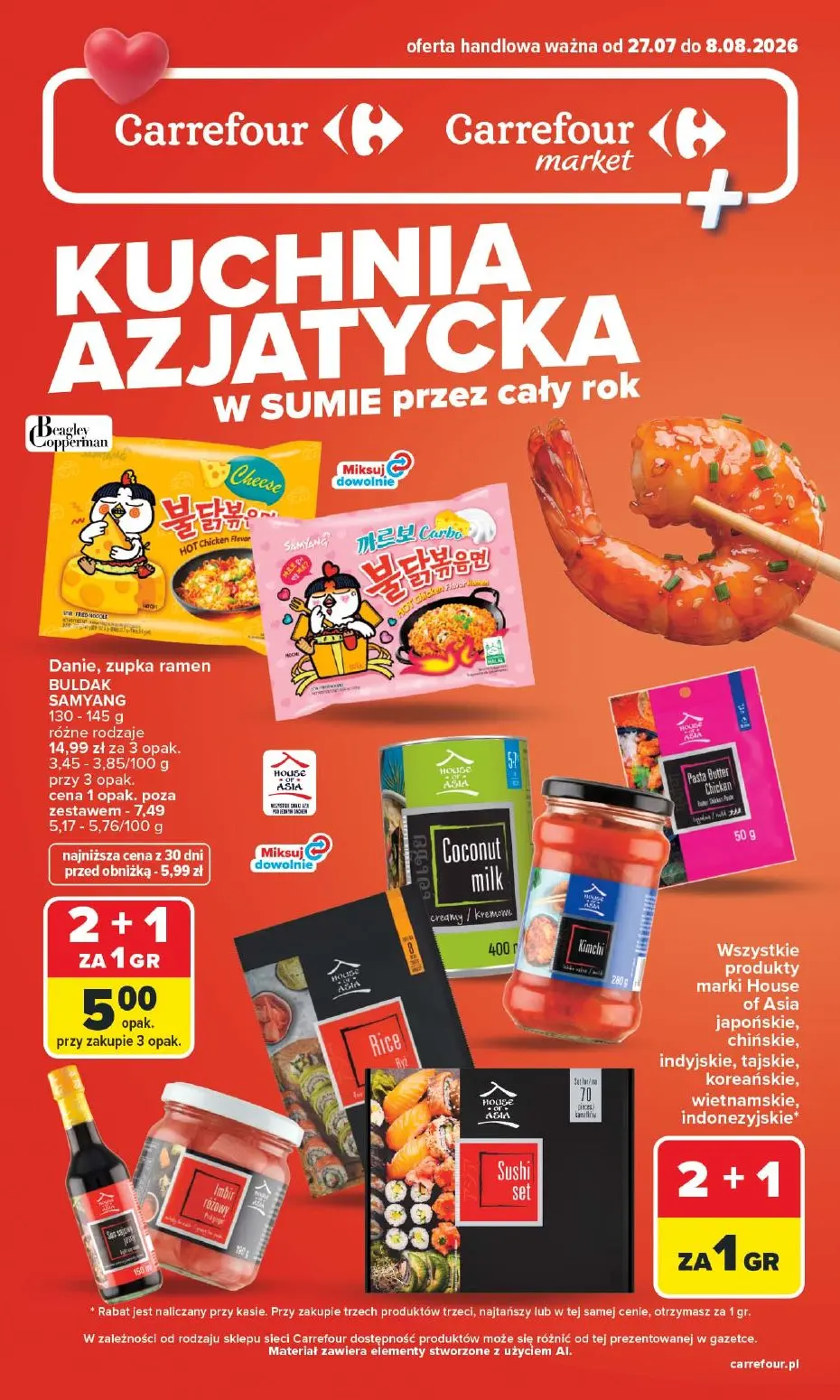 Gazetka Carrefour od 27.07.2026 do 08.08.2026
