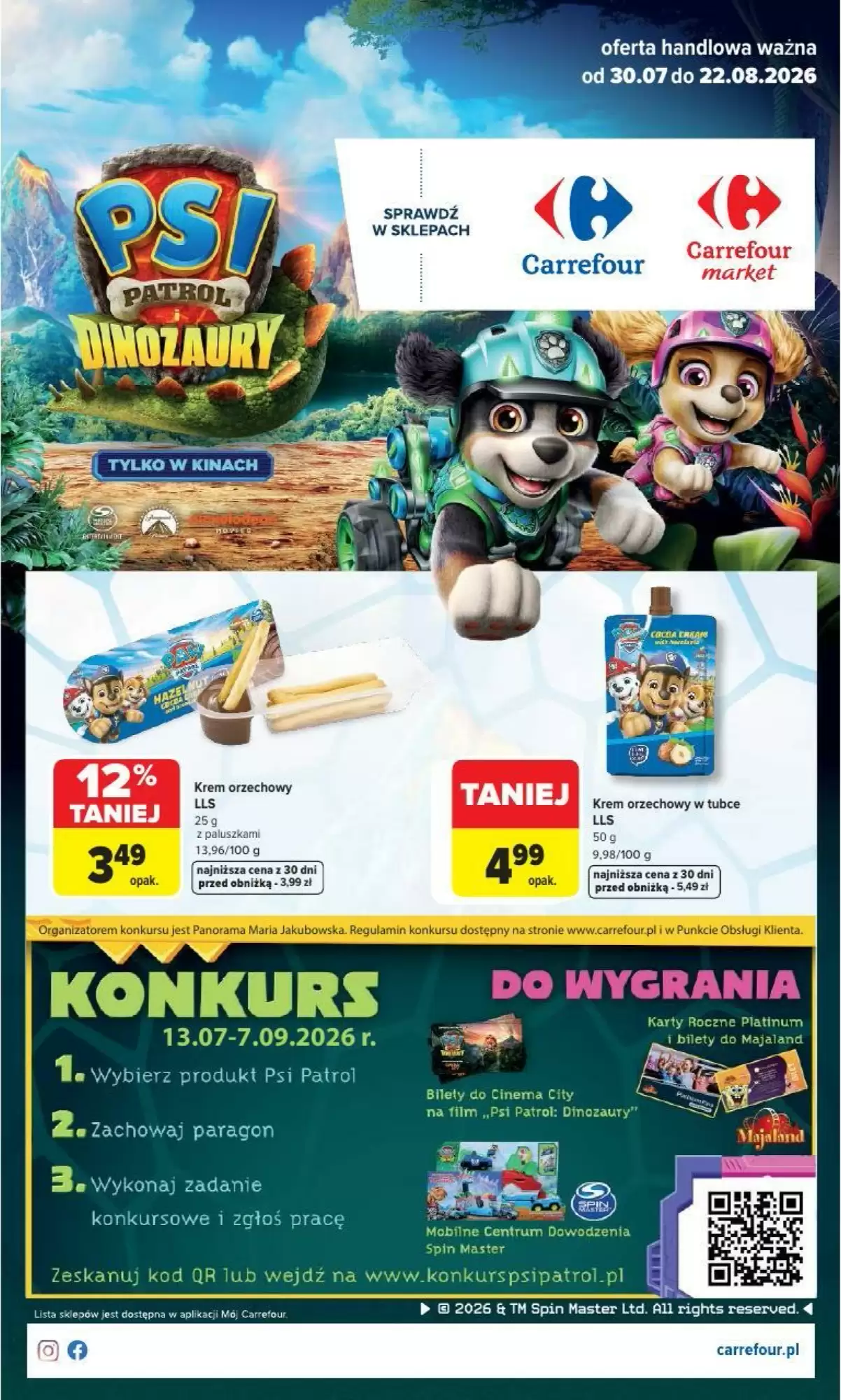 Gazetka Carrefour od 30.07.2026 do 22.08.2026