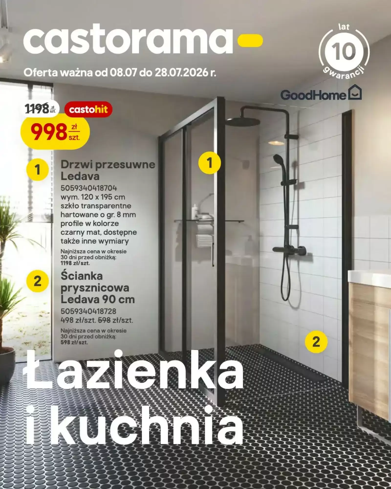 Gazetka Castorama od 08.07.2026 do 28.07.2026