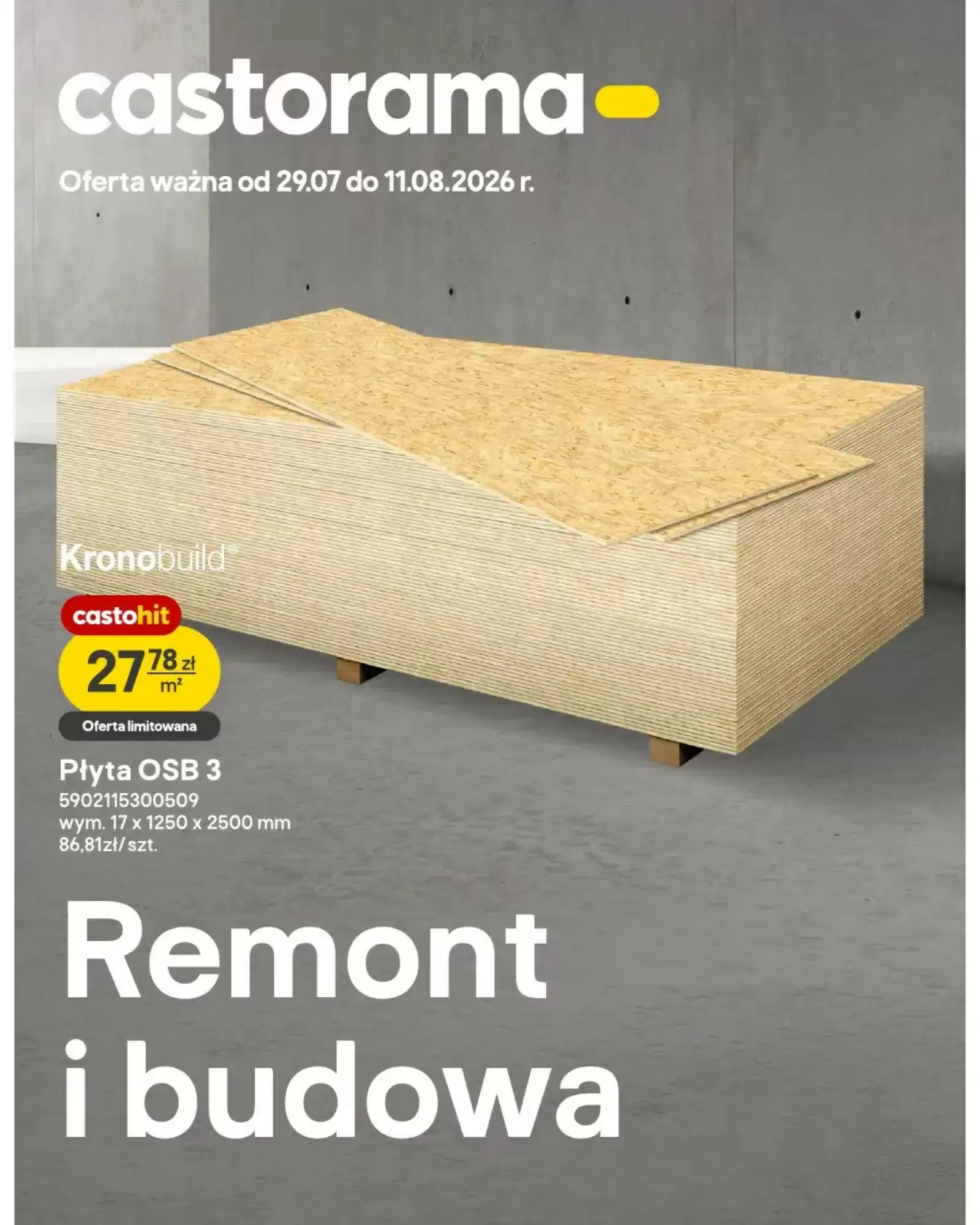 Gazetka Castorama od 29.07.2026 do 11.08.2026