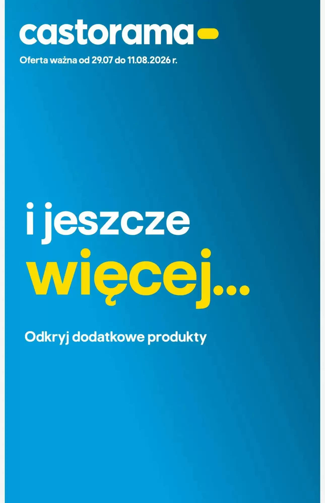 Gazetka Castorama od 29.07.2026 do 11.08.2026