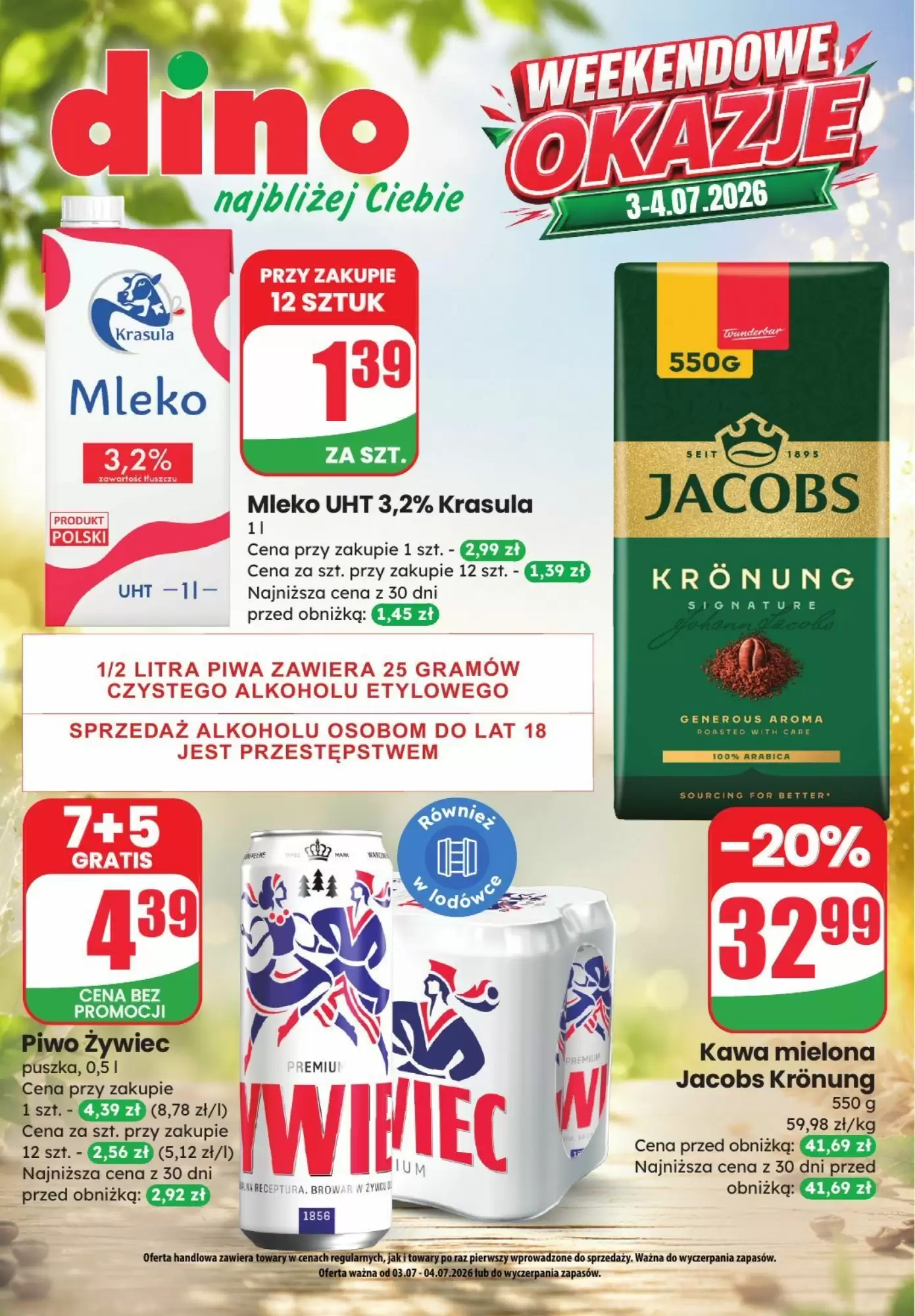 Gazetka Dino od 03.07.2026 do 04.07.2026