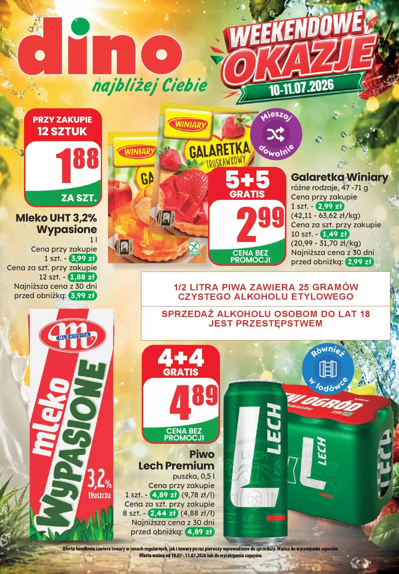 Gazetka Dino od 10.07.2026 do 11.07.2026