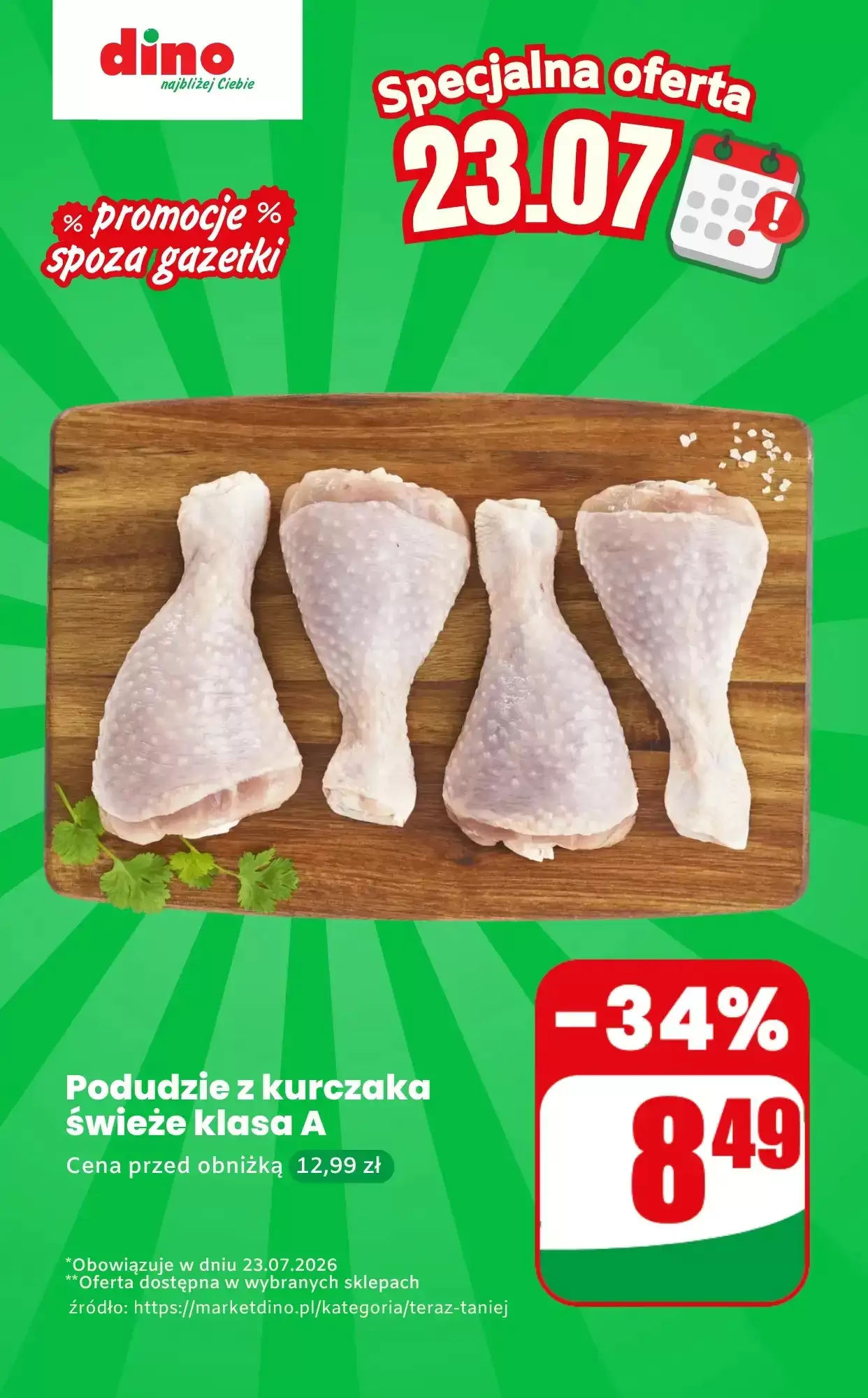 Gazetka Dino od 23.07.2026 do 23.07.2026