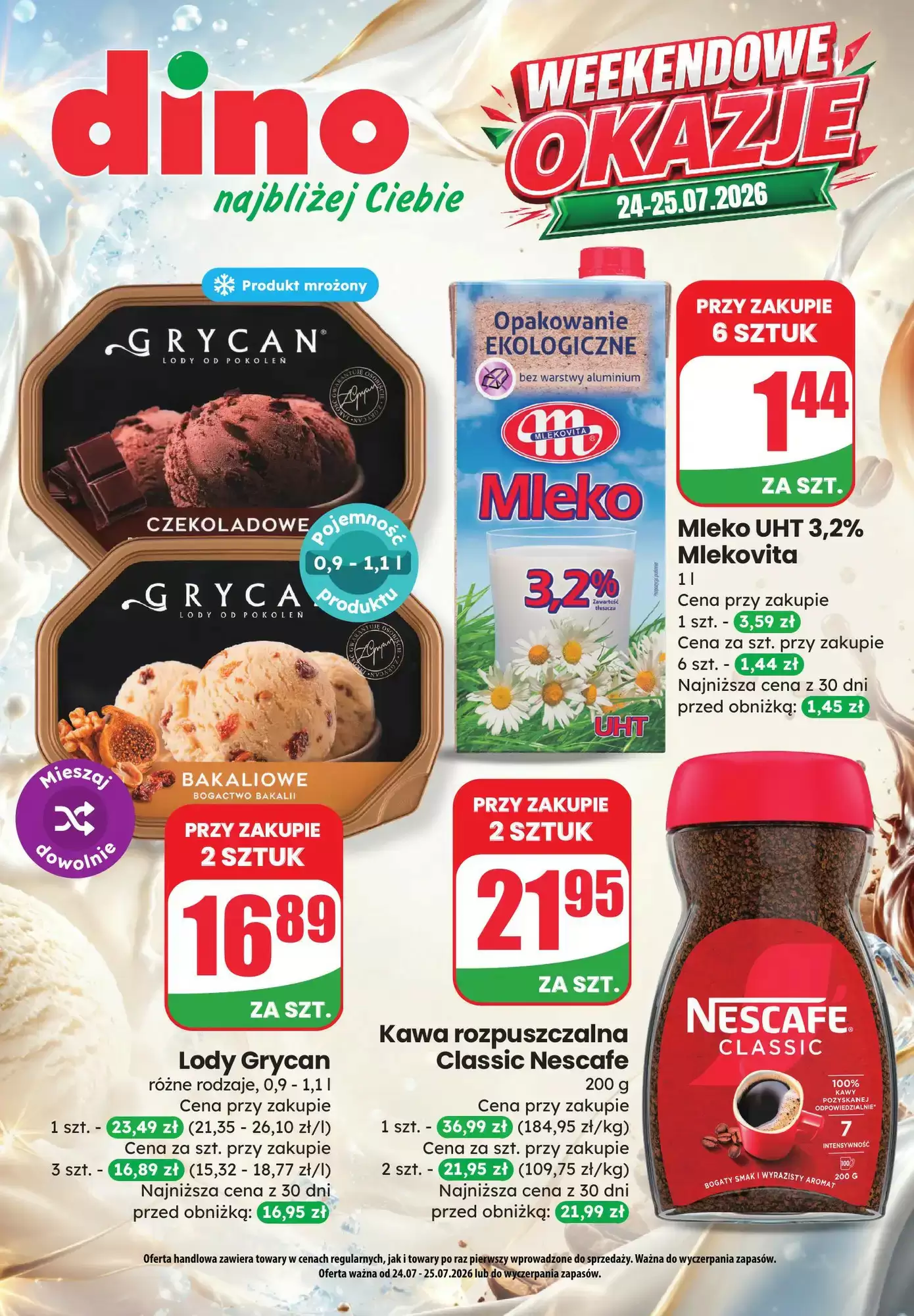 Gazetka Dino od 24.07.2026 do 25.07.2026