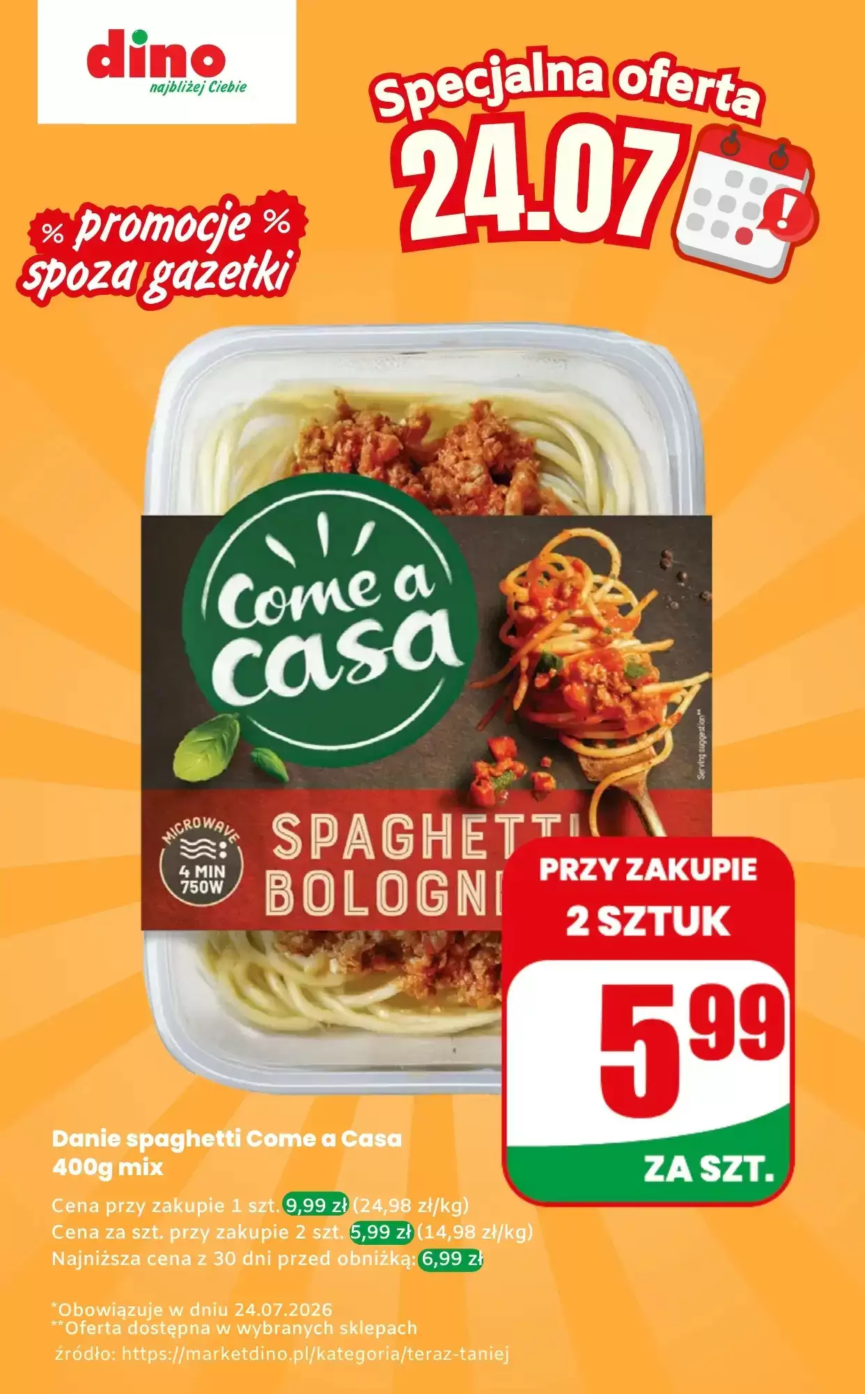 Gazetka Dino od 24.07.2026 do 24.07.2026