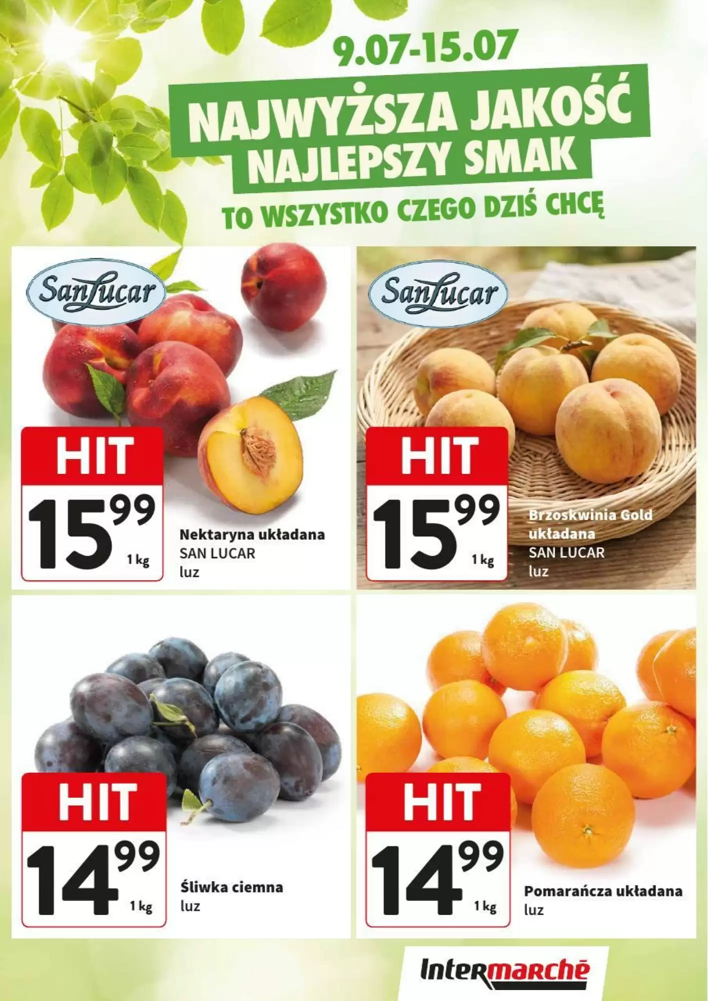 Gazetka Intermarche od 09.07.2026 do 15.07.2026