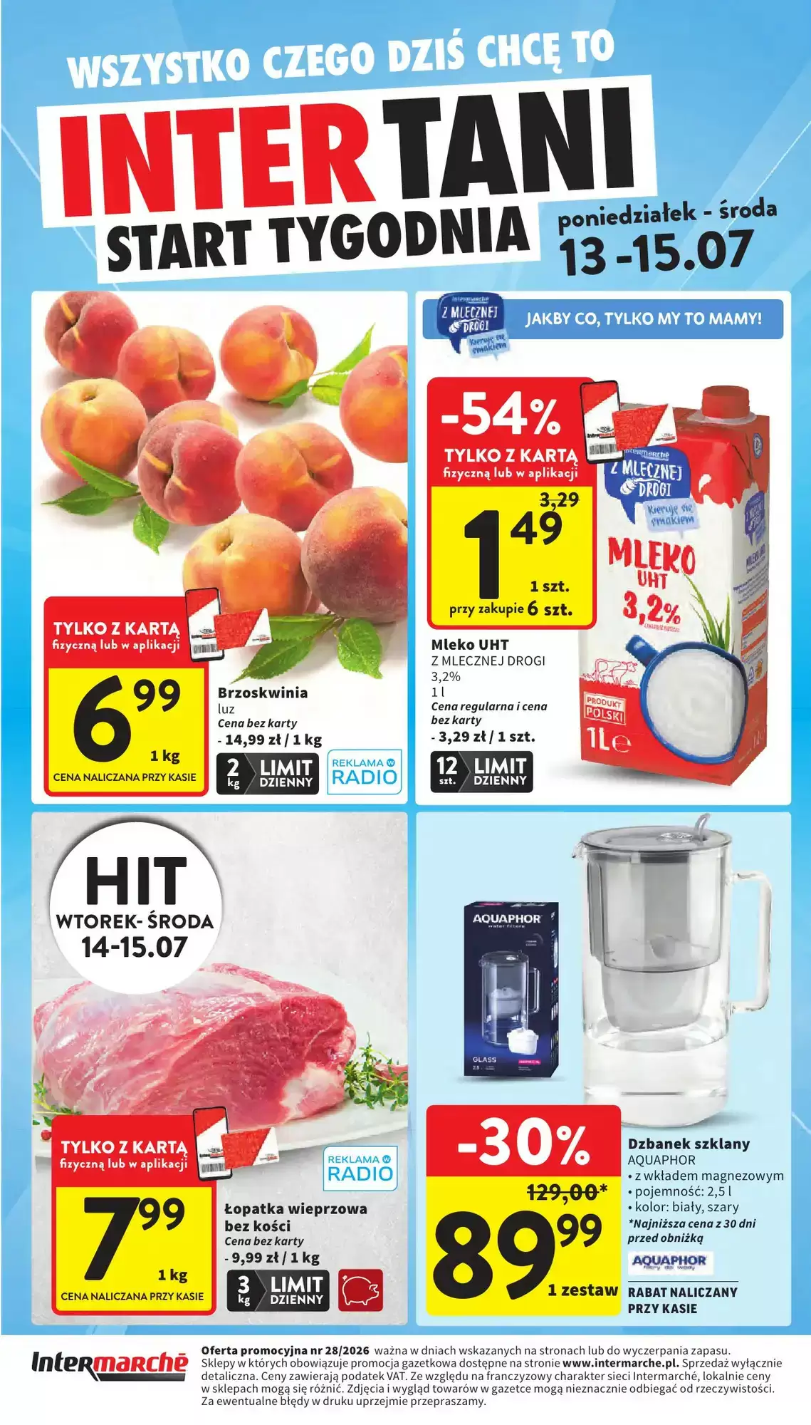 Gazetka Intermarche od 13.07.2026 do 15.07.2026