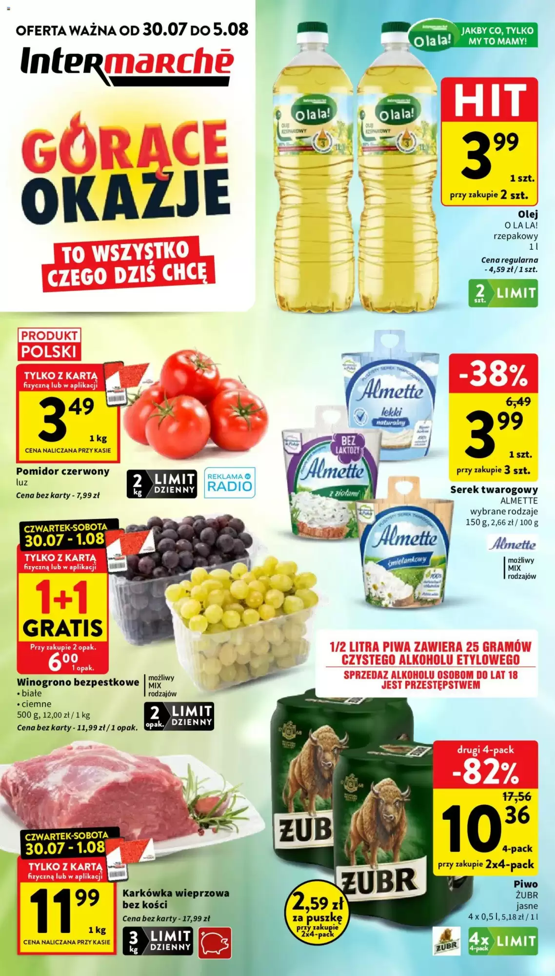 Gazetka Intermarche od 30.07.2026 do 05.08.2026
