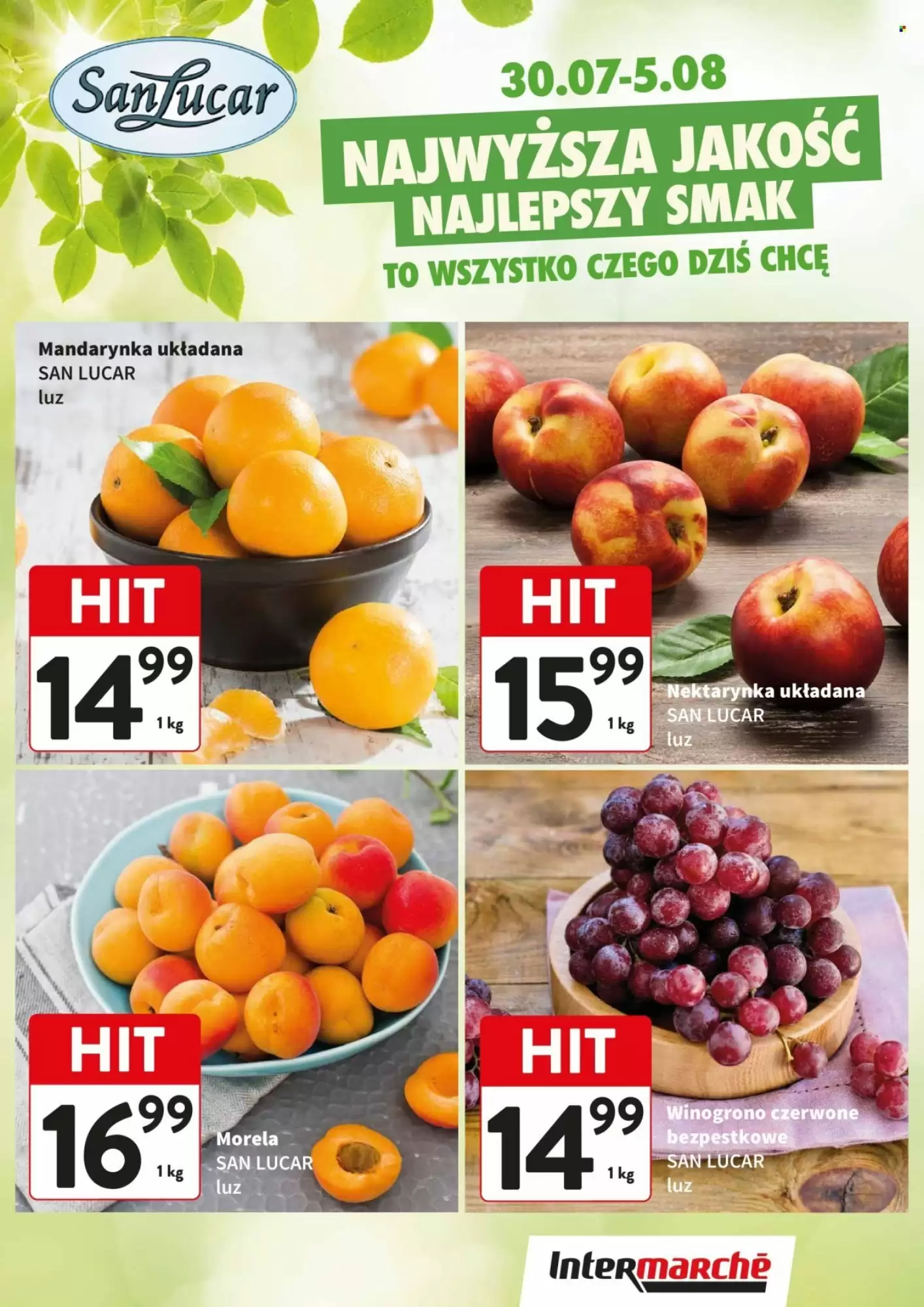Gazetka Intermarche od 30.07.2026 do 05.08.2026