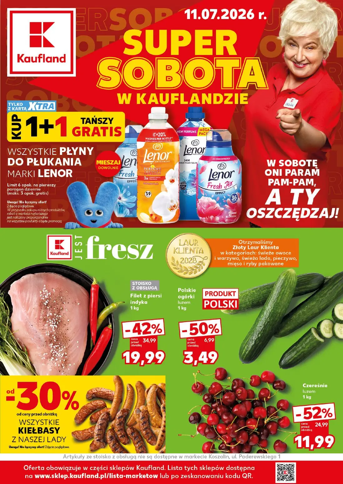Gazetka Kaufland od 11.07.2026 do 11.07.2026