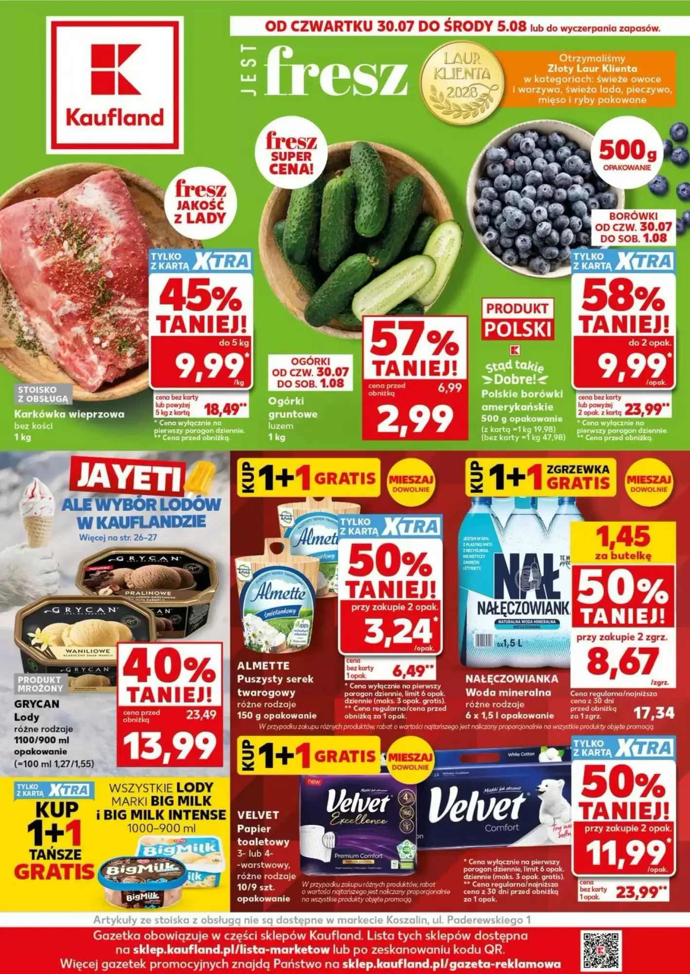 Gazetka Kaufland od 30.07.2026 do 05.08.2026