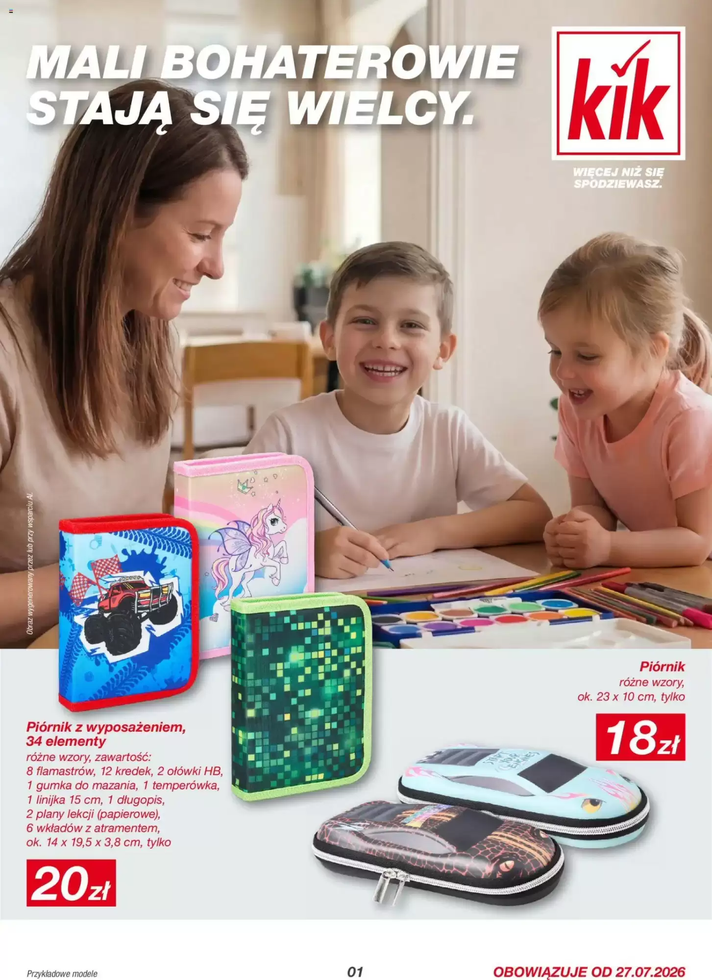 Gazetka Kik od 27.07.2026 do 29.08.2026