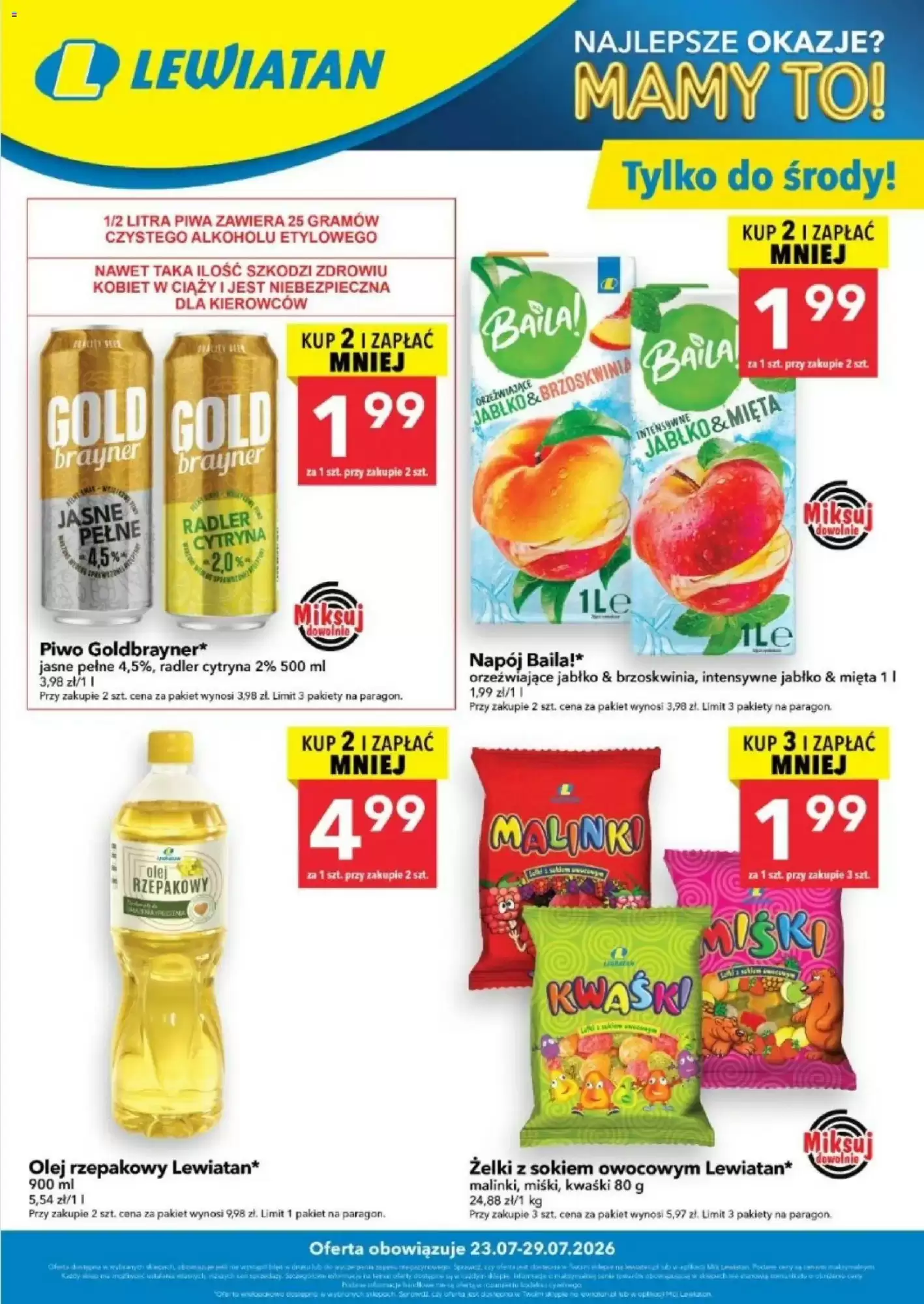 Gazetka Lewiatan od 23.07.2026 do 29.07.2026