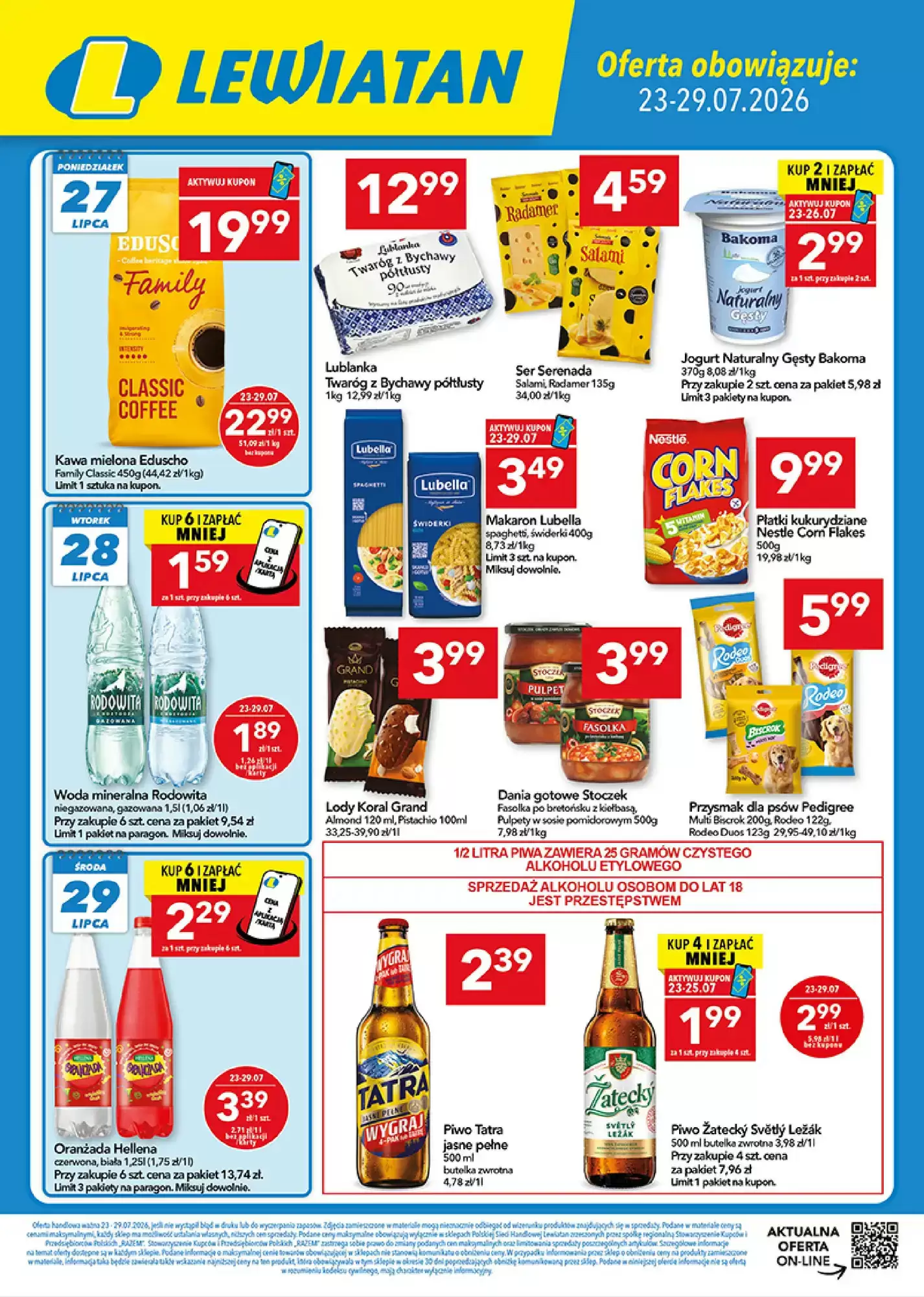 Gazetka Lewiatan od 23.07.2026 do 29.07.2026