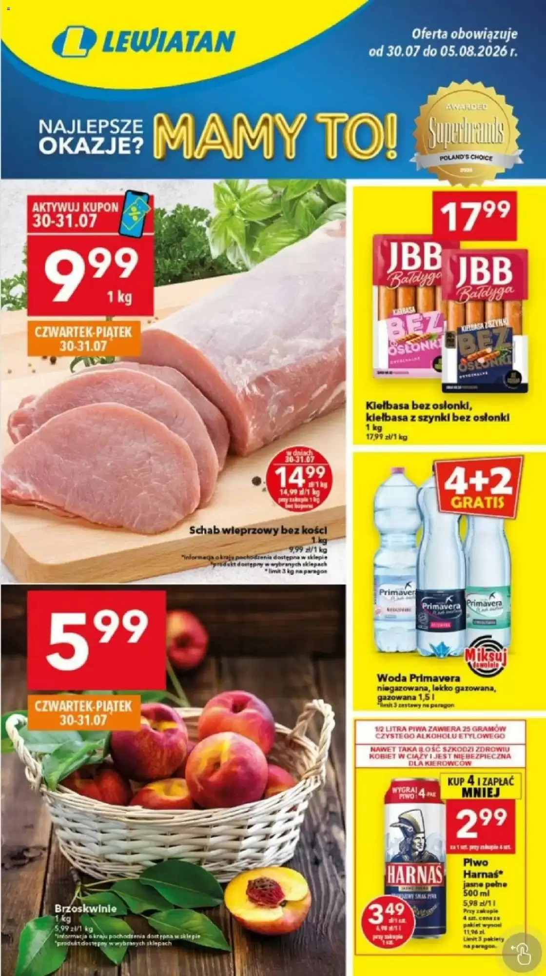 Gazetka Lewiatan od 30.07.2026 do 05.08.2026